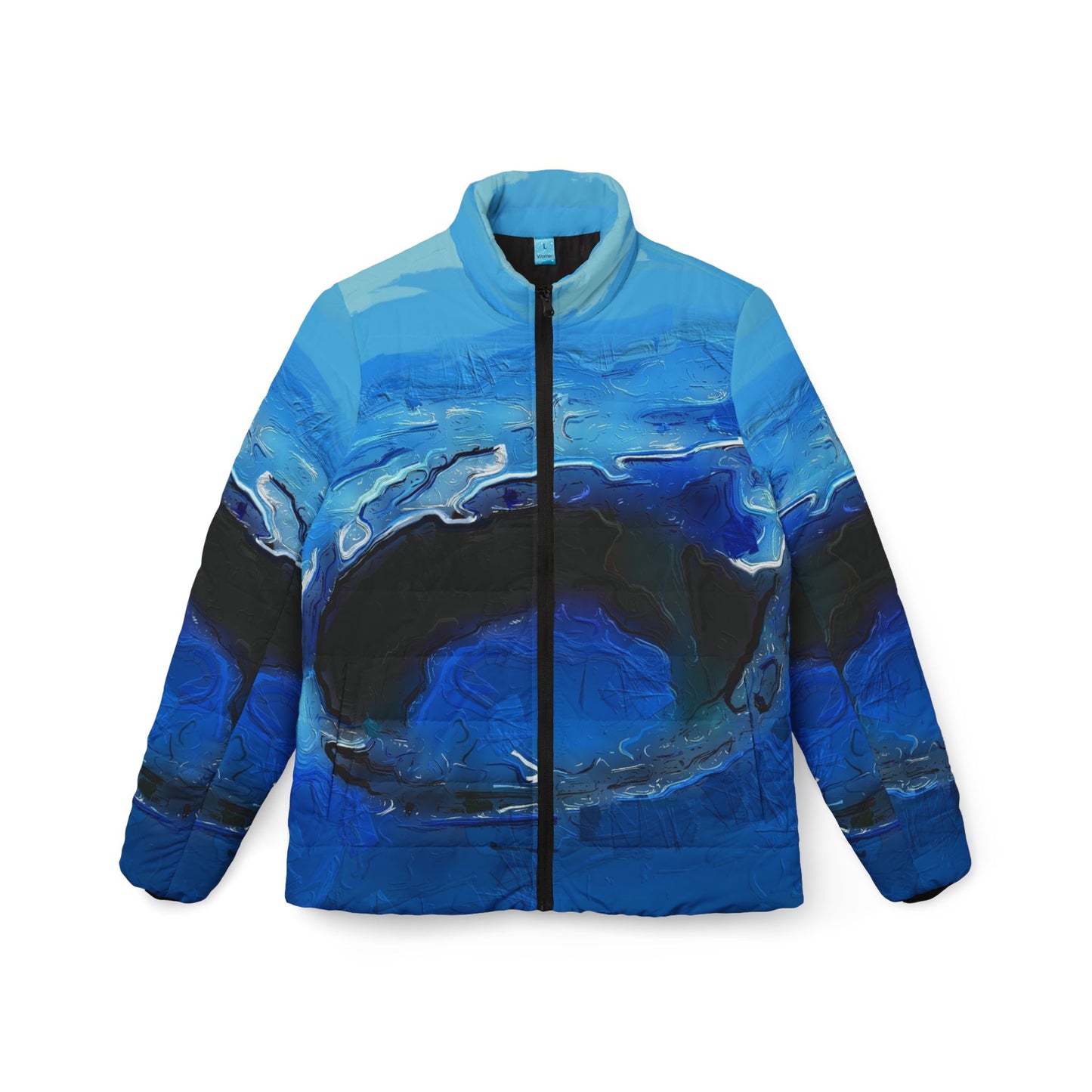 A Drop In The Ocean - Womens Puffer Jacket - iSAW Company