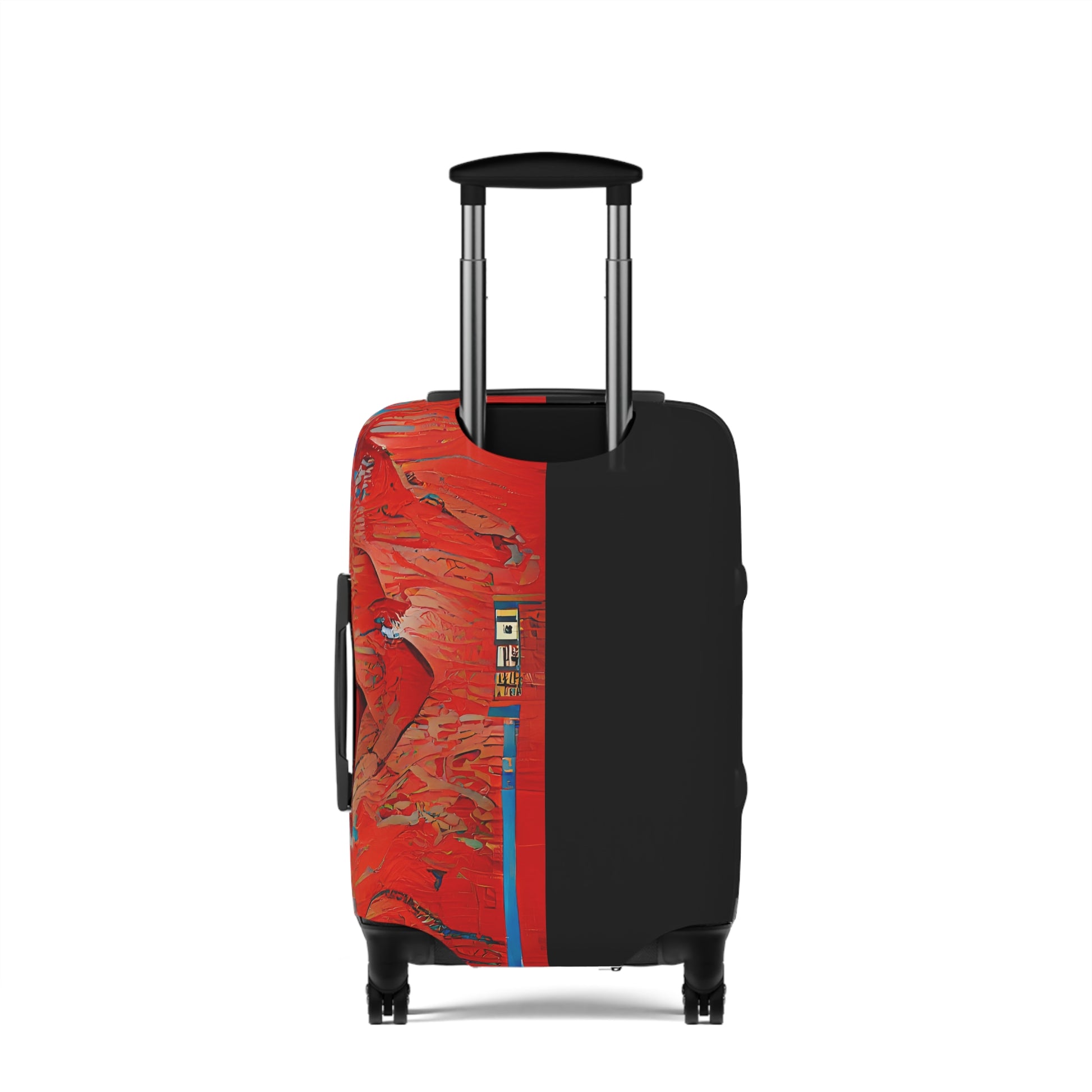 Half Black Half Hónghǎi – Protective Suitcase Cover - iSAW Company