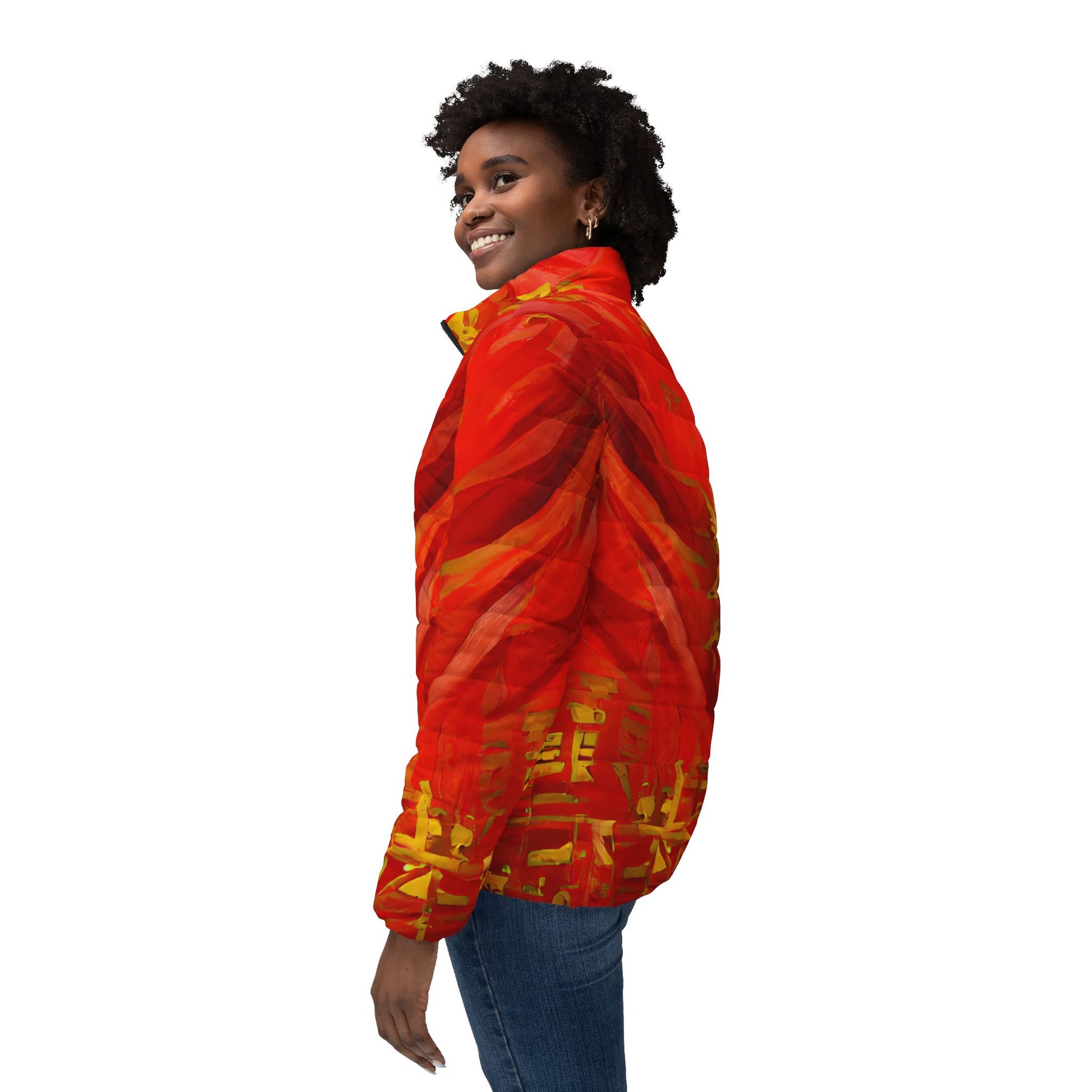 Qízhì - Womens Puffer Jacket - iSAW Company