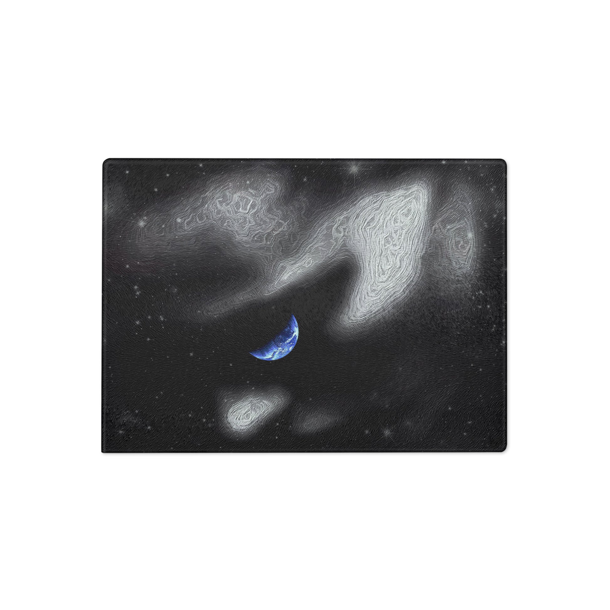 In The Quiet of Your Mind - Glass Cutting Board - iSAW Company