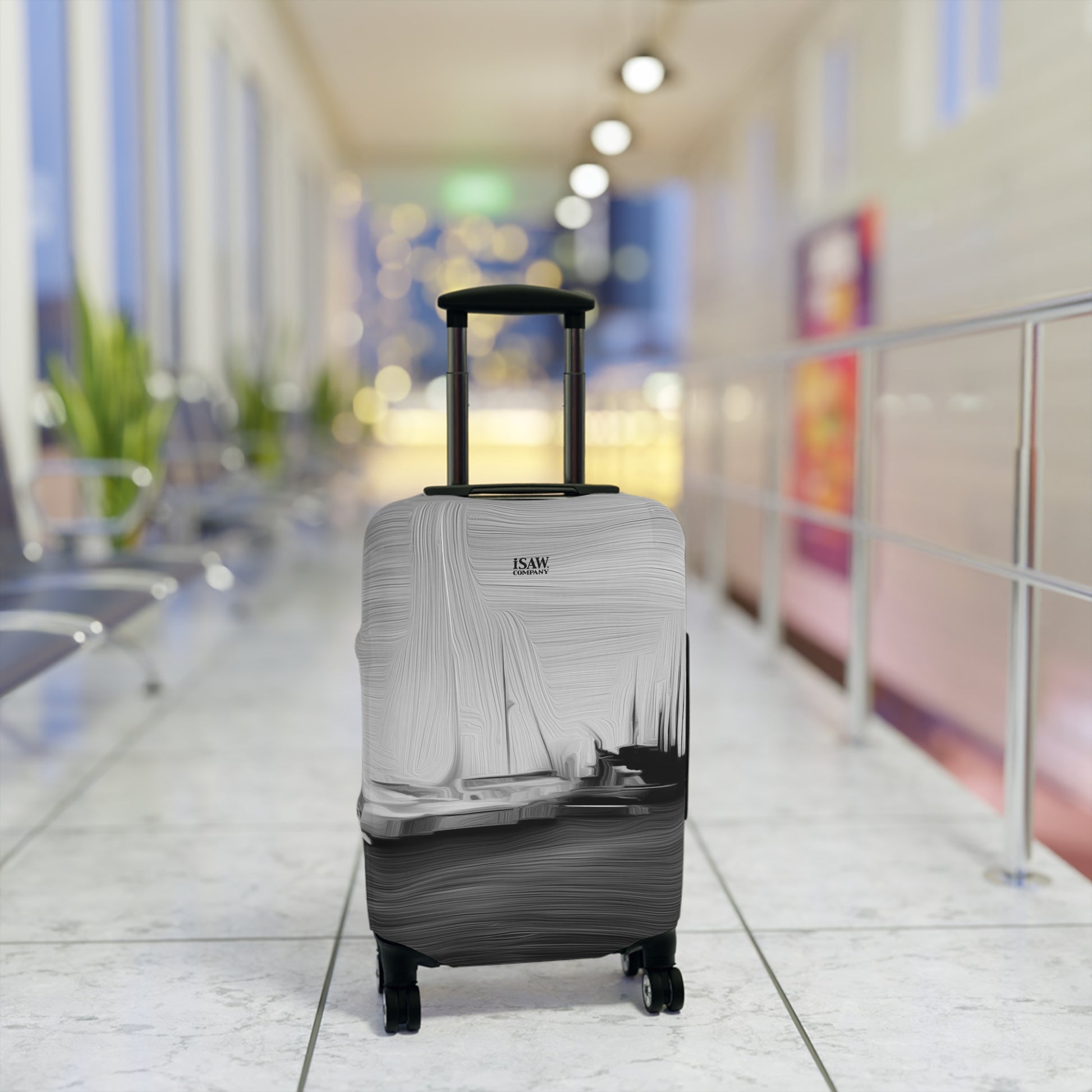 The Sleeping Yachts (at Night) – Protective Suitcase Cover - iSAW Company