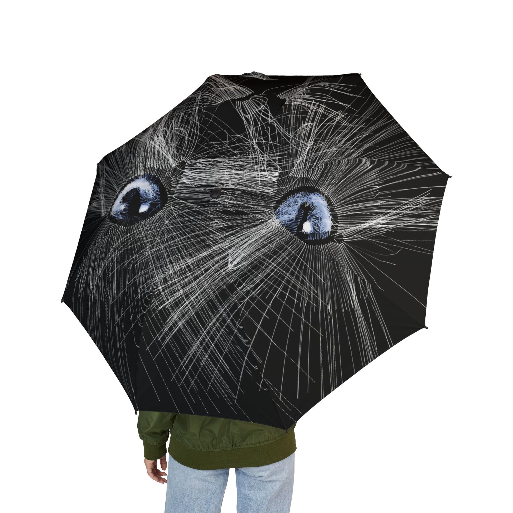 Mister Whiskers - Windproof Umbrella - iSAW Company