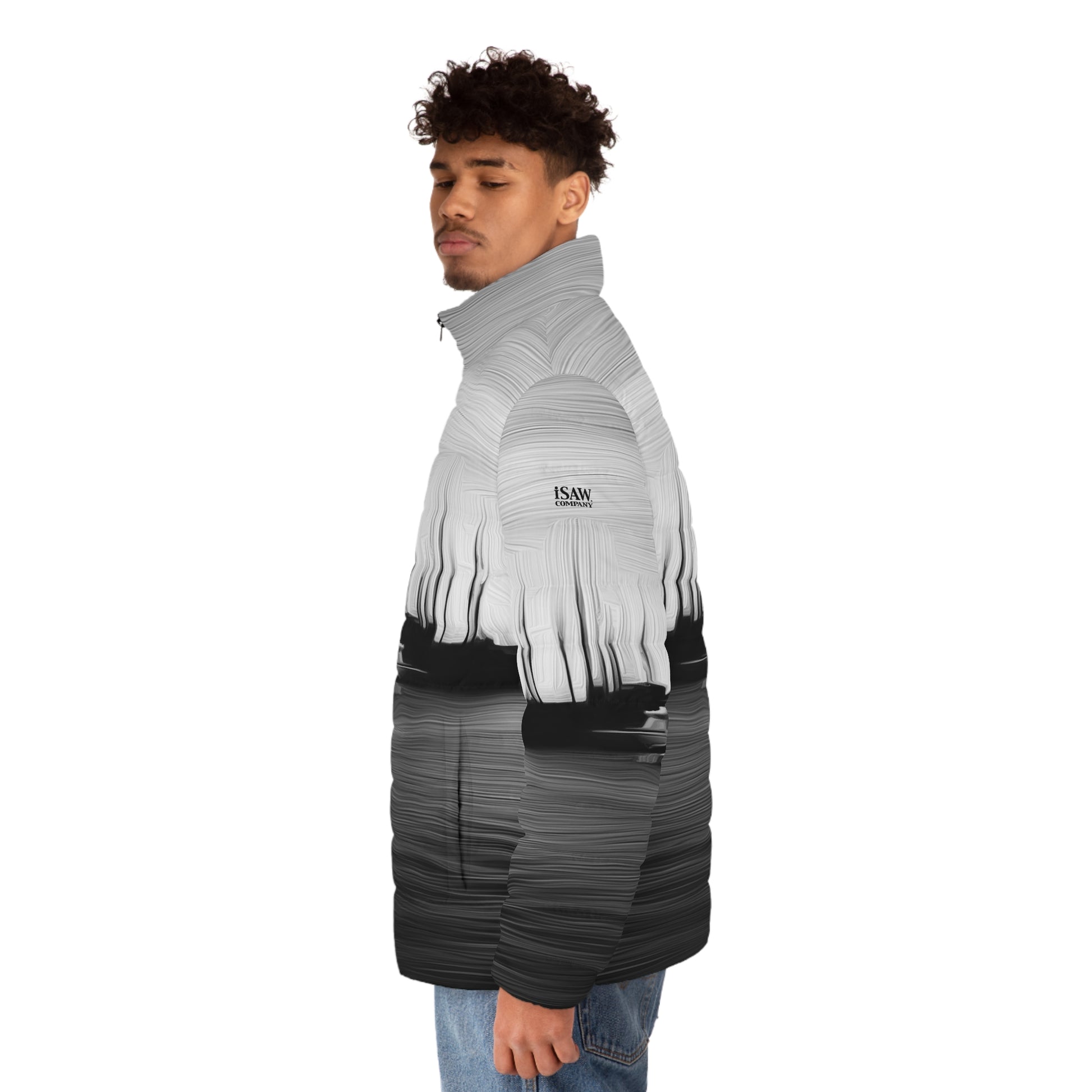 The Sleeping Yachts (at Night) - Mens Puffer Jacket - iSAW Company