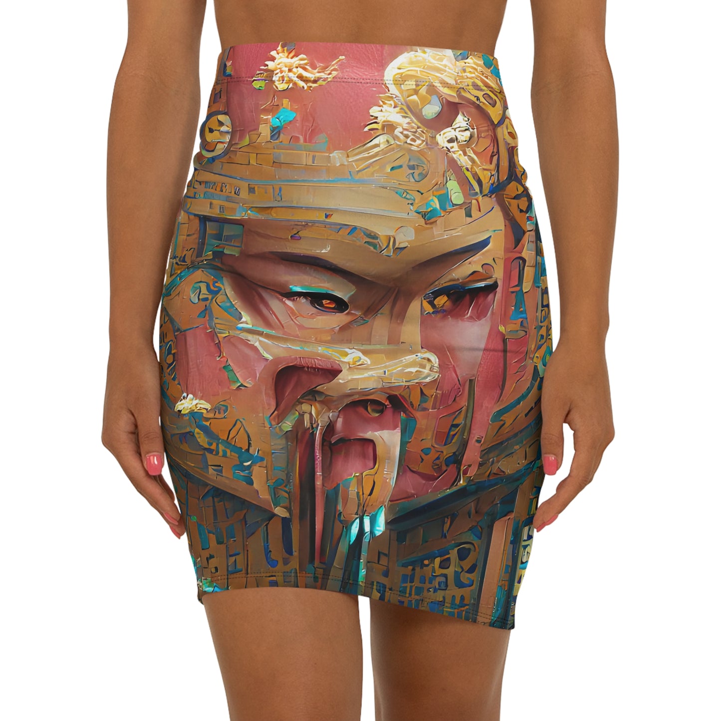 Huángdì - Womens Pencil Skirt - iSAW Company