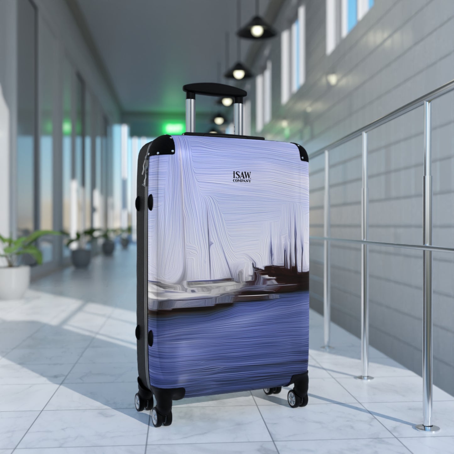 The Sleeping Yachts (at Afternoon) - Hard - Shell Suitcase - iSAW Company