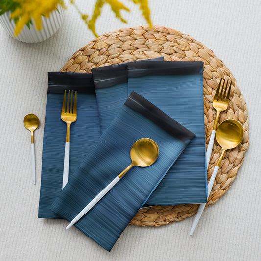 The Sleeping Yachts (at Morning) - Cloth Napkin Set - iSAW Company