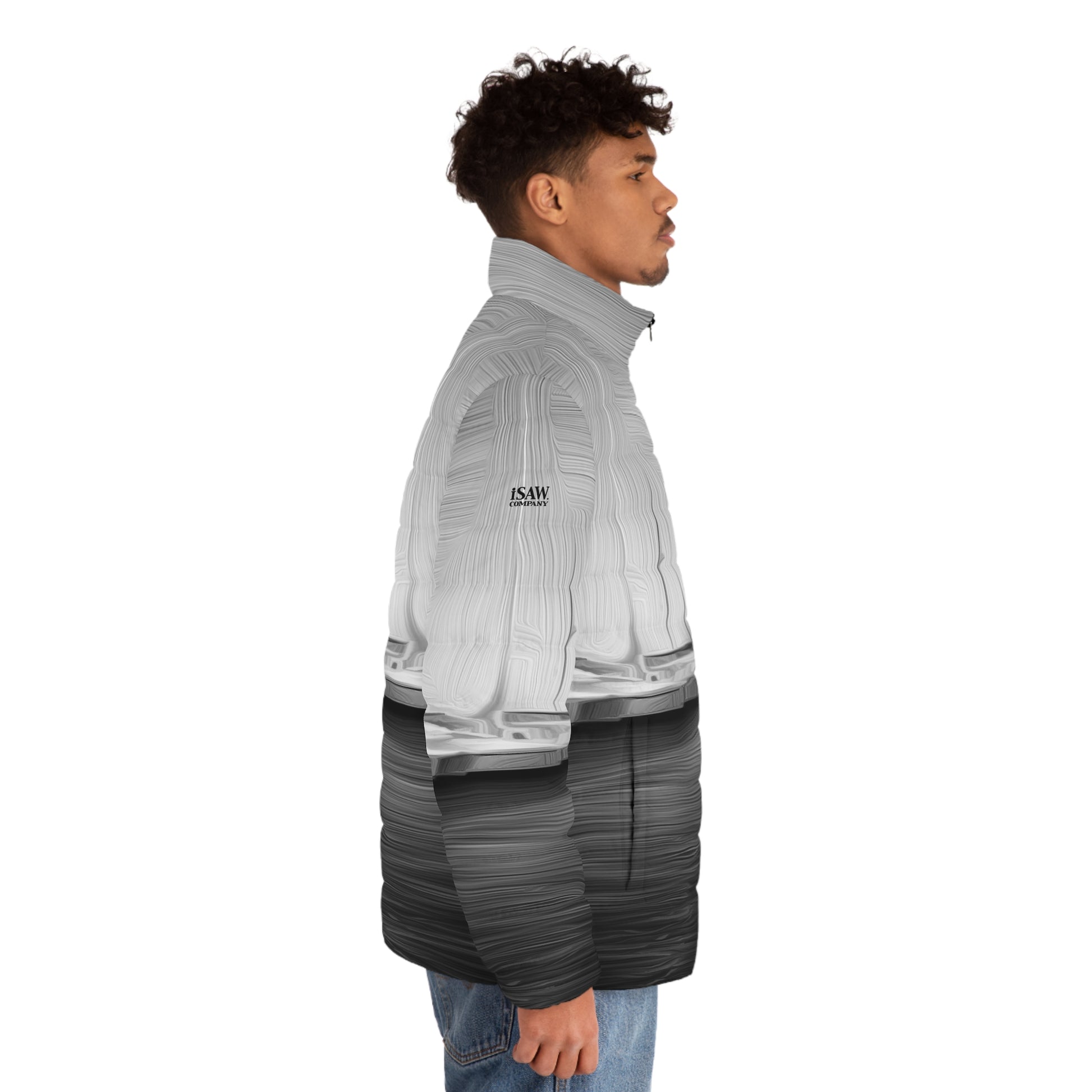 The Sleeping Yachts (at Night) - Mens Puffer Jacket - iSAW Company