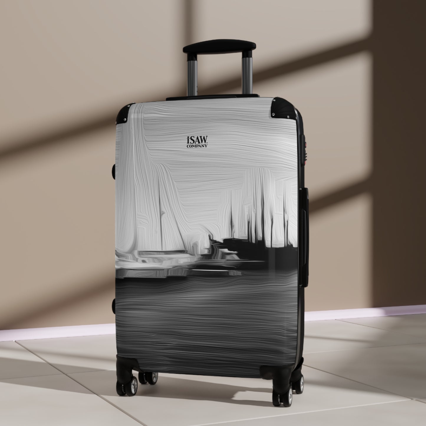 The Sleeping Yachts (at Night) - Hard - Shell Suitcase - iSAW Company