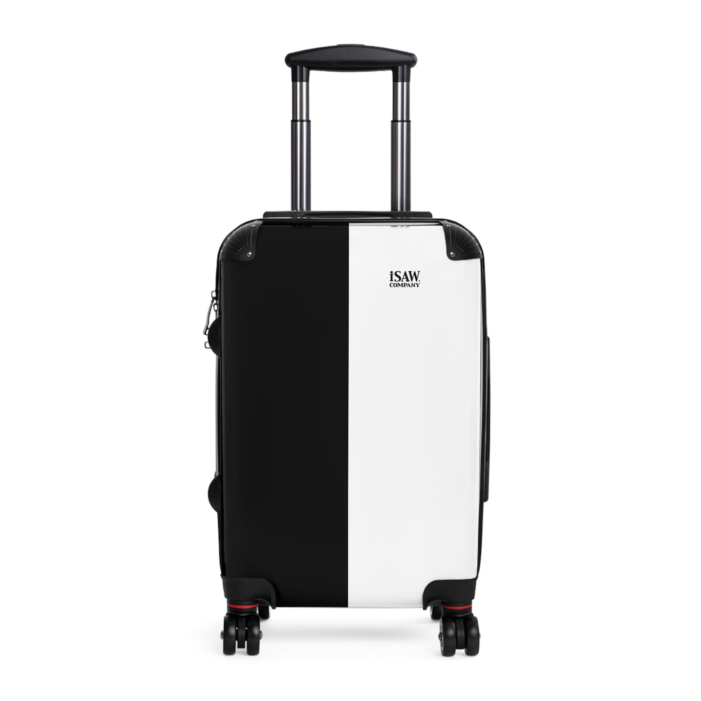 Half Black Half White - Hard - Shell Suitcase - iSAW Company