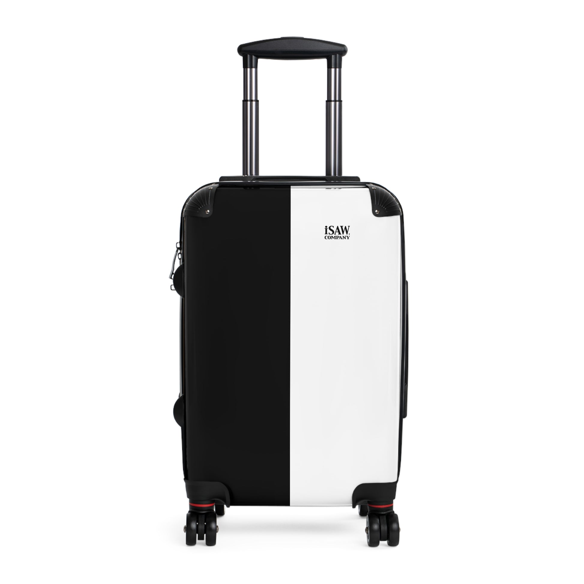Half Black Half White - Hard - Shell Suitcase - iSAW Company
