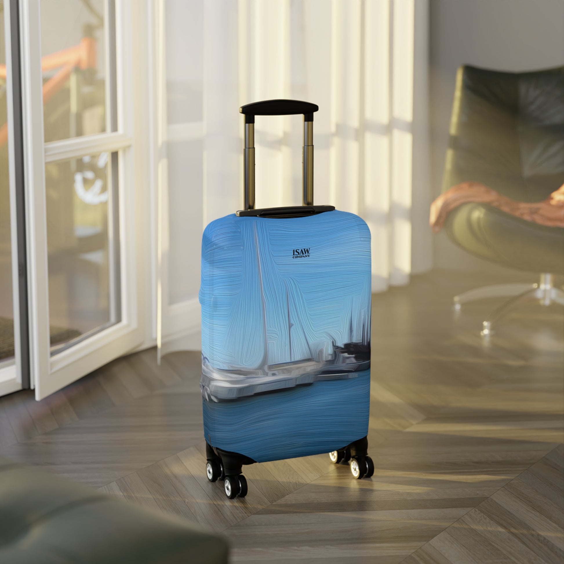 The Sleeping Yachts (at Morning) – Protective Suitcase Cover - iSAW Company