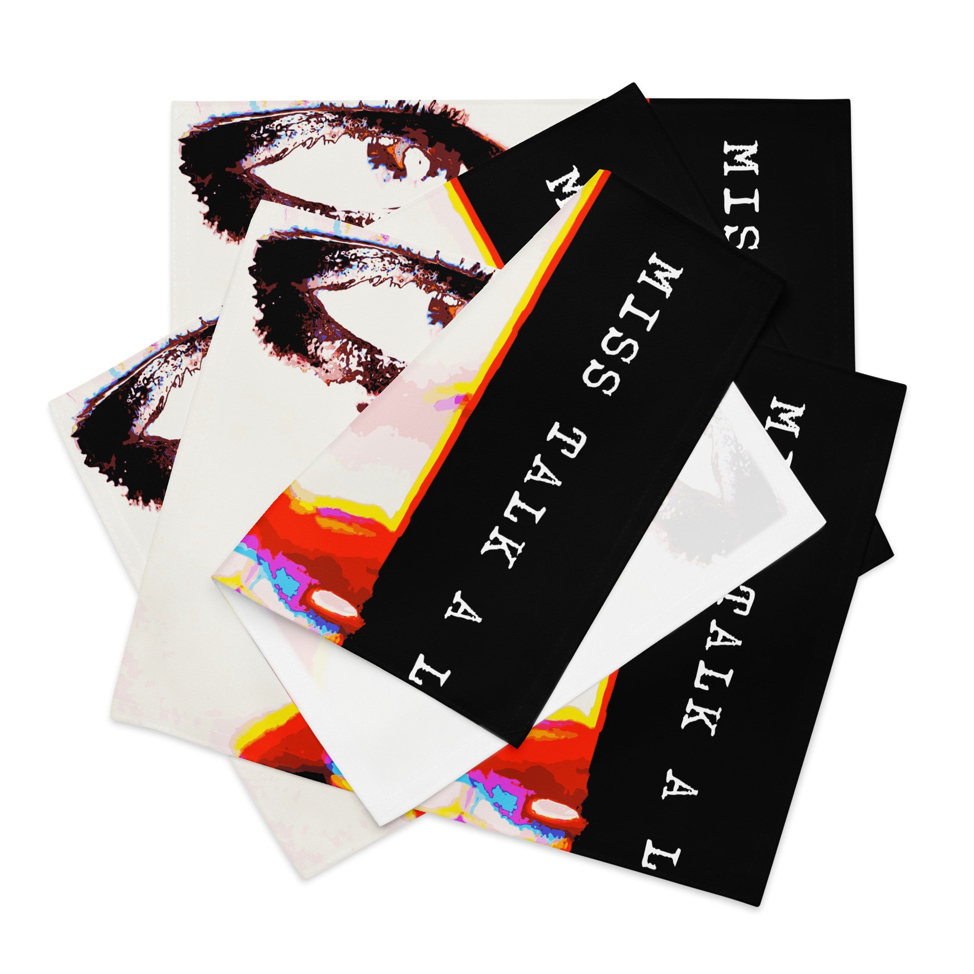 Miss Talk A Lot - Placemat Set - iSAW Company