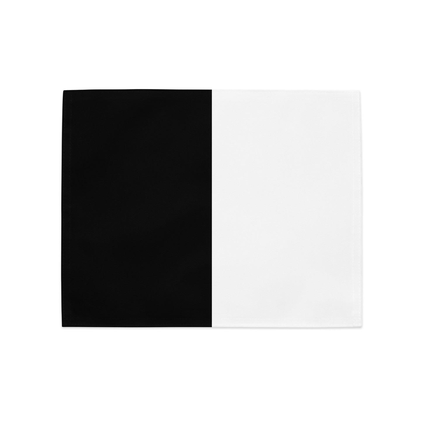 Half Black Half White - Placemat Set - iSAW Company