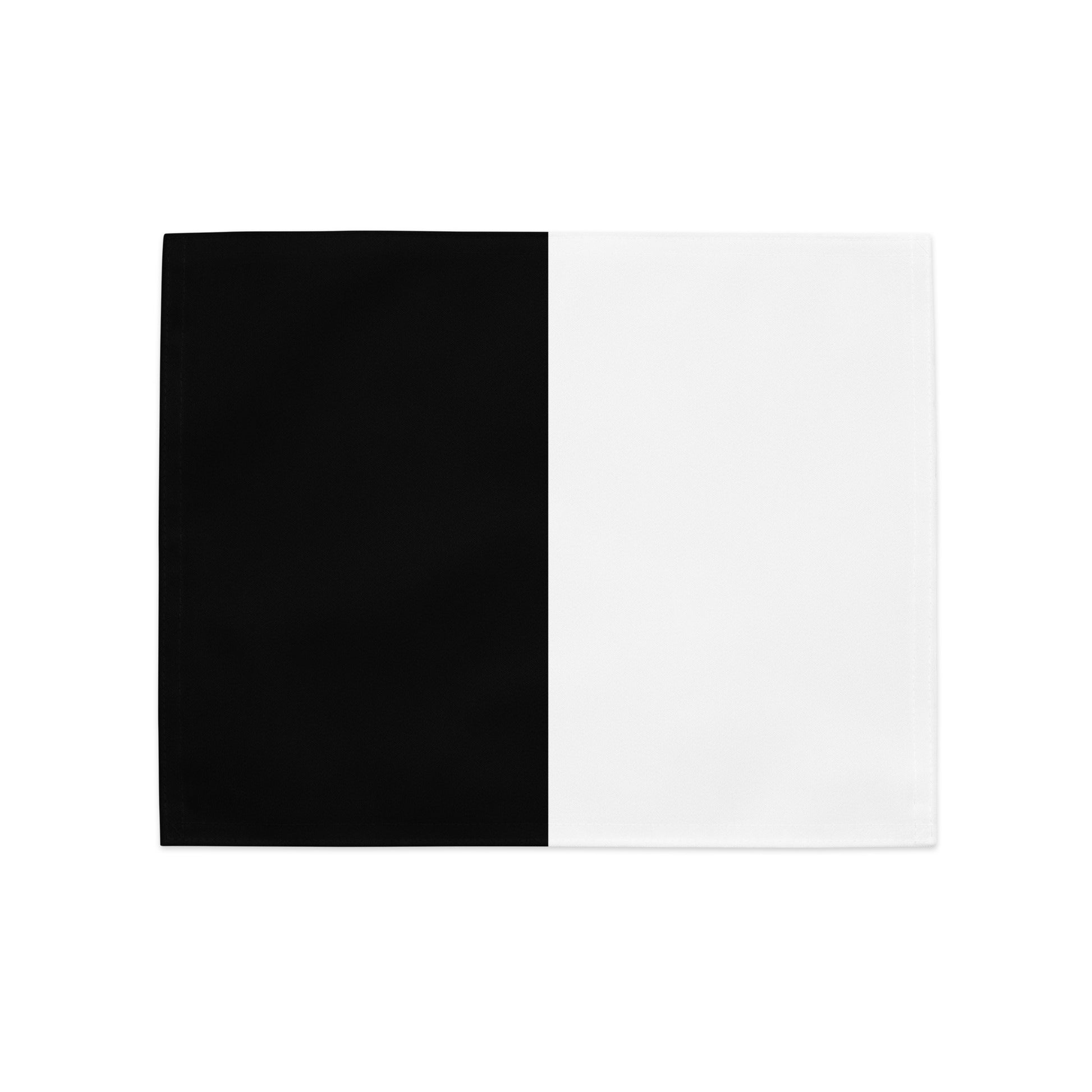 Half Black Half White - Placemat Set - iSAW Company