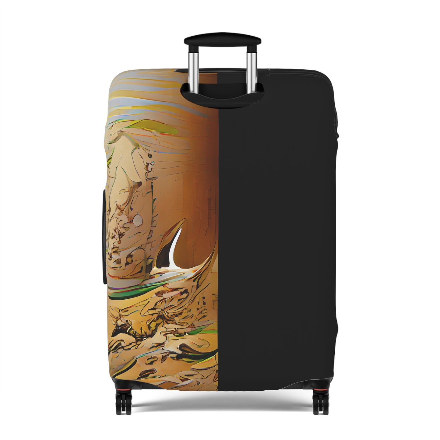 Half Black Half Gāolàng – Protective Suitcase Cover - iSAW Company
