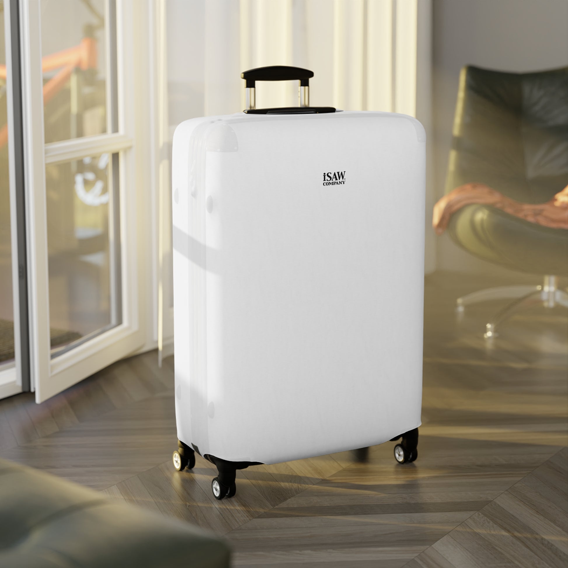 iSAW White Protective Suitcase Cover - iSAW Company