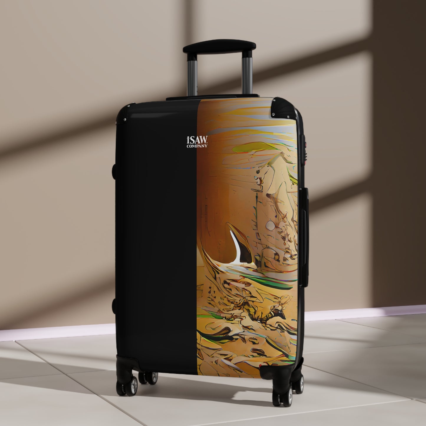 Half Black Half Gāolàng - Hard - Shell Suitcase - iSAW Company