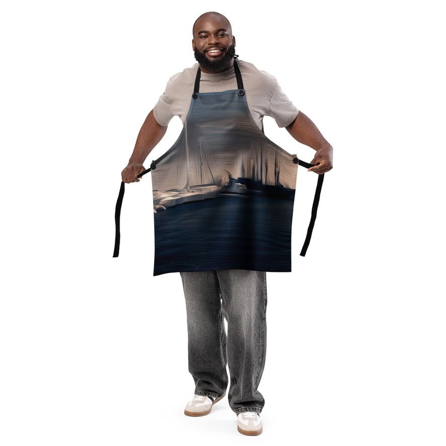 The Sleeping Yachts (at Sunrise) - Apron - iSAW Company