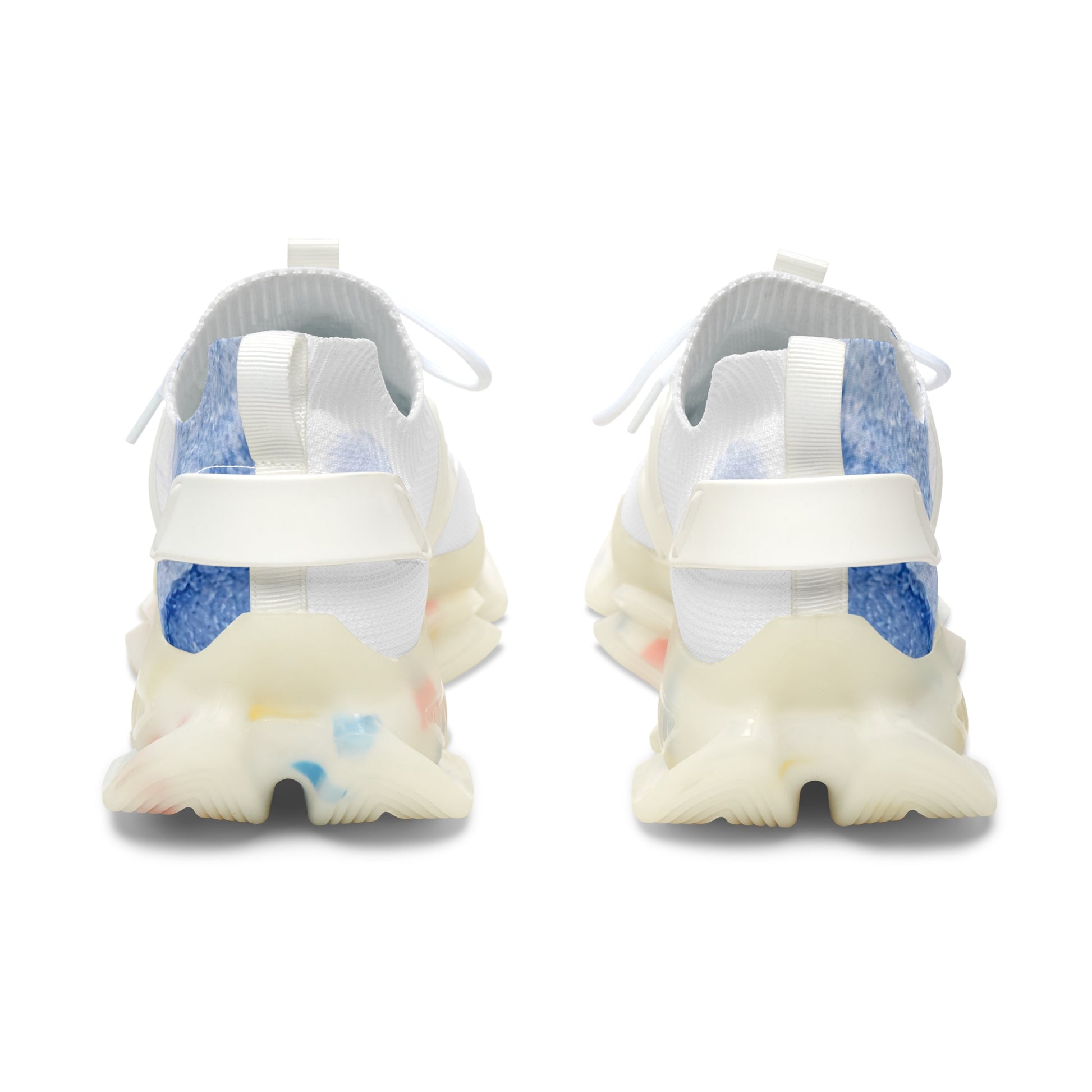 Watercolour Blue Splash - Womens Street Sneakers - iSAW Company