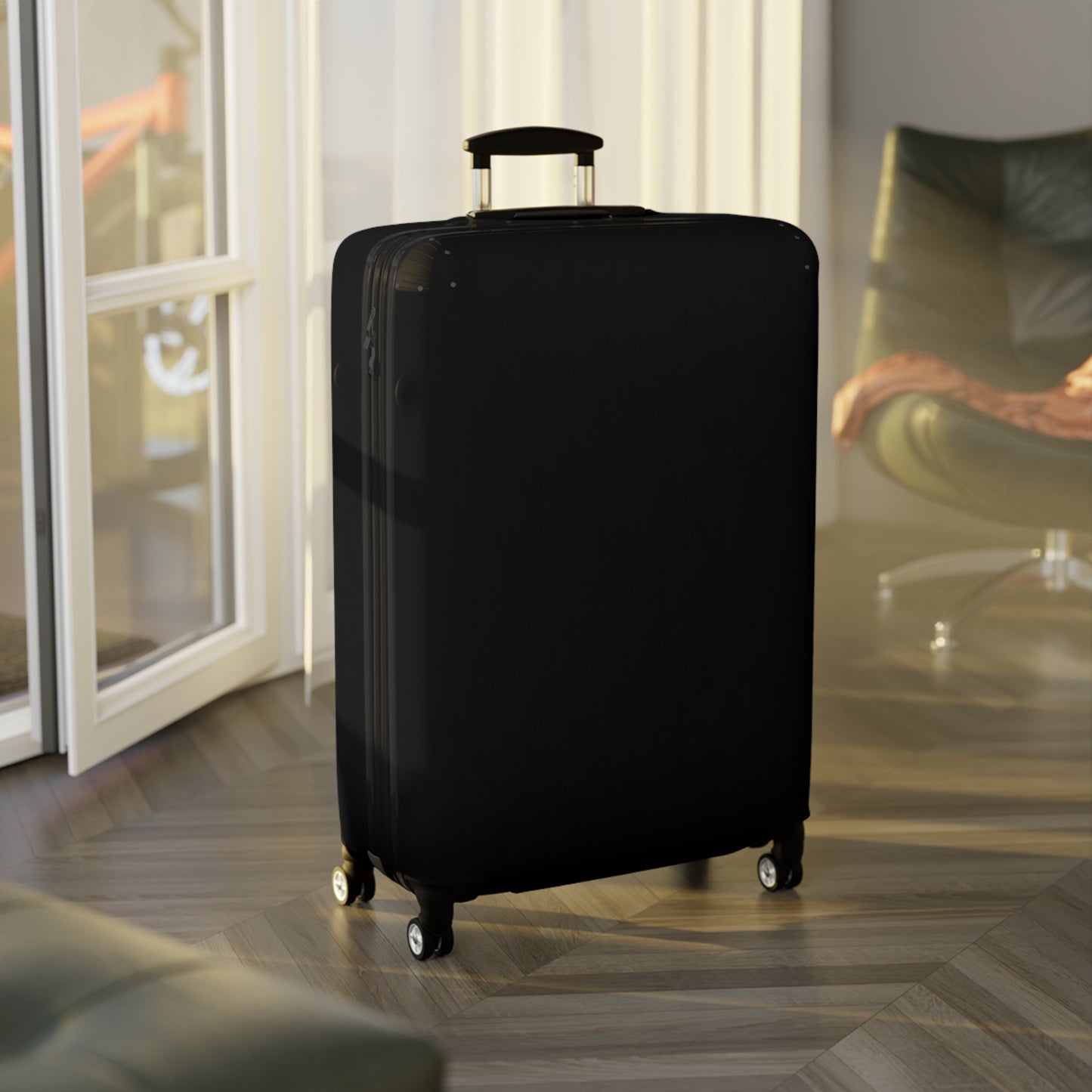 iSAW Black Protective Suitcase Cover - iSAW Company