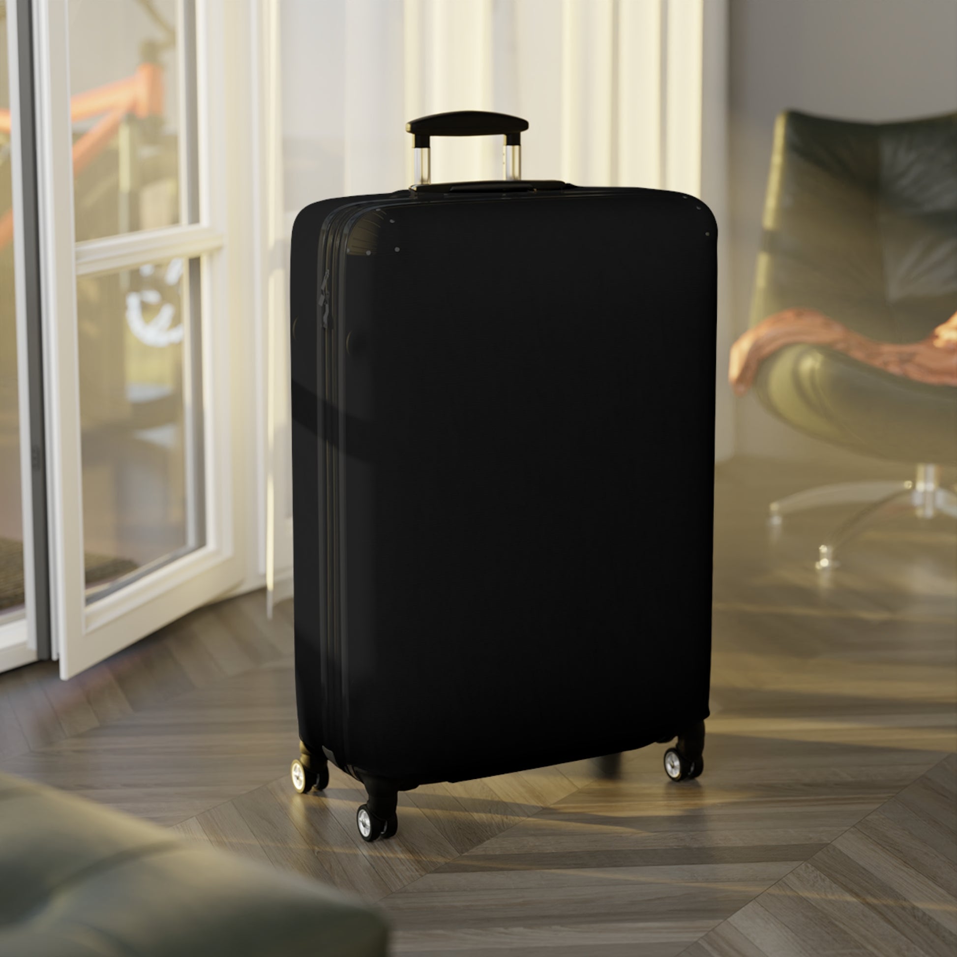 iSAW Black Protective Suitcase Cover - iSAW Company