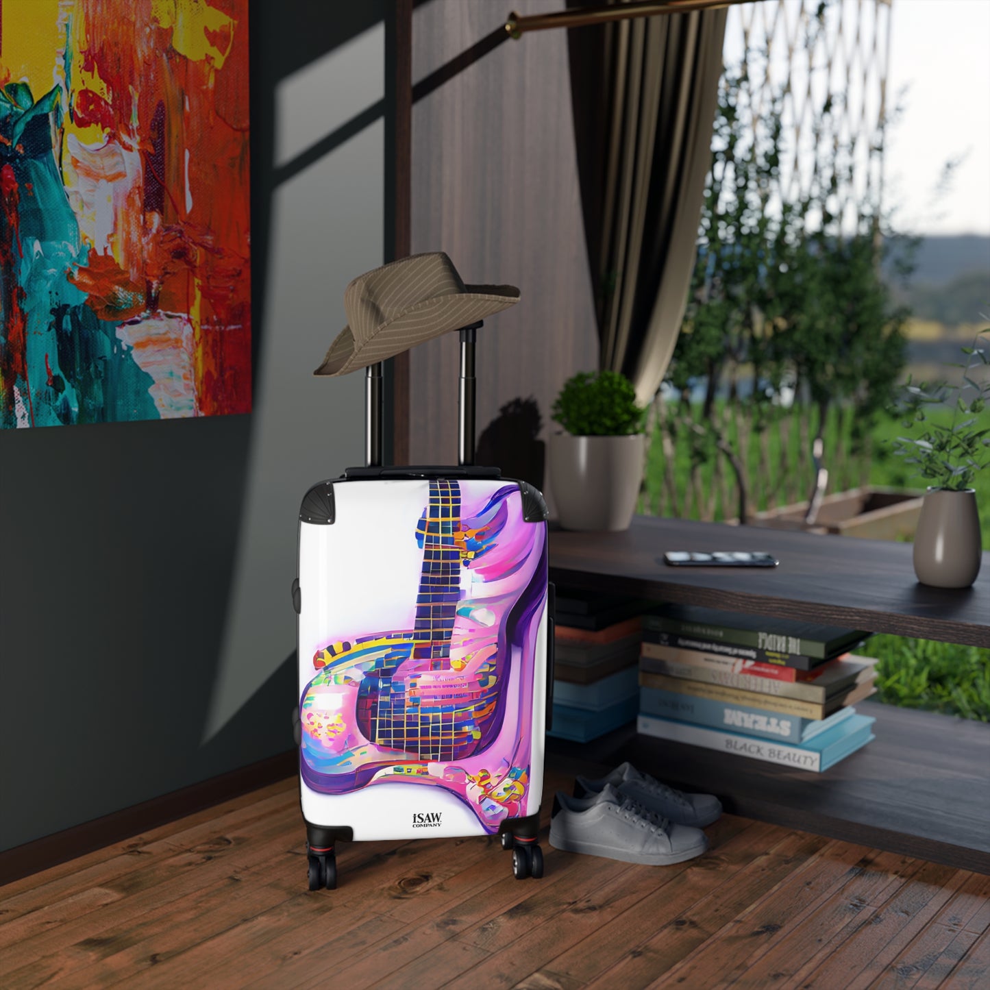 Hippie Guitar - Hard - Shell Suitcase - iSAW Company