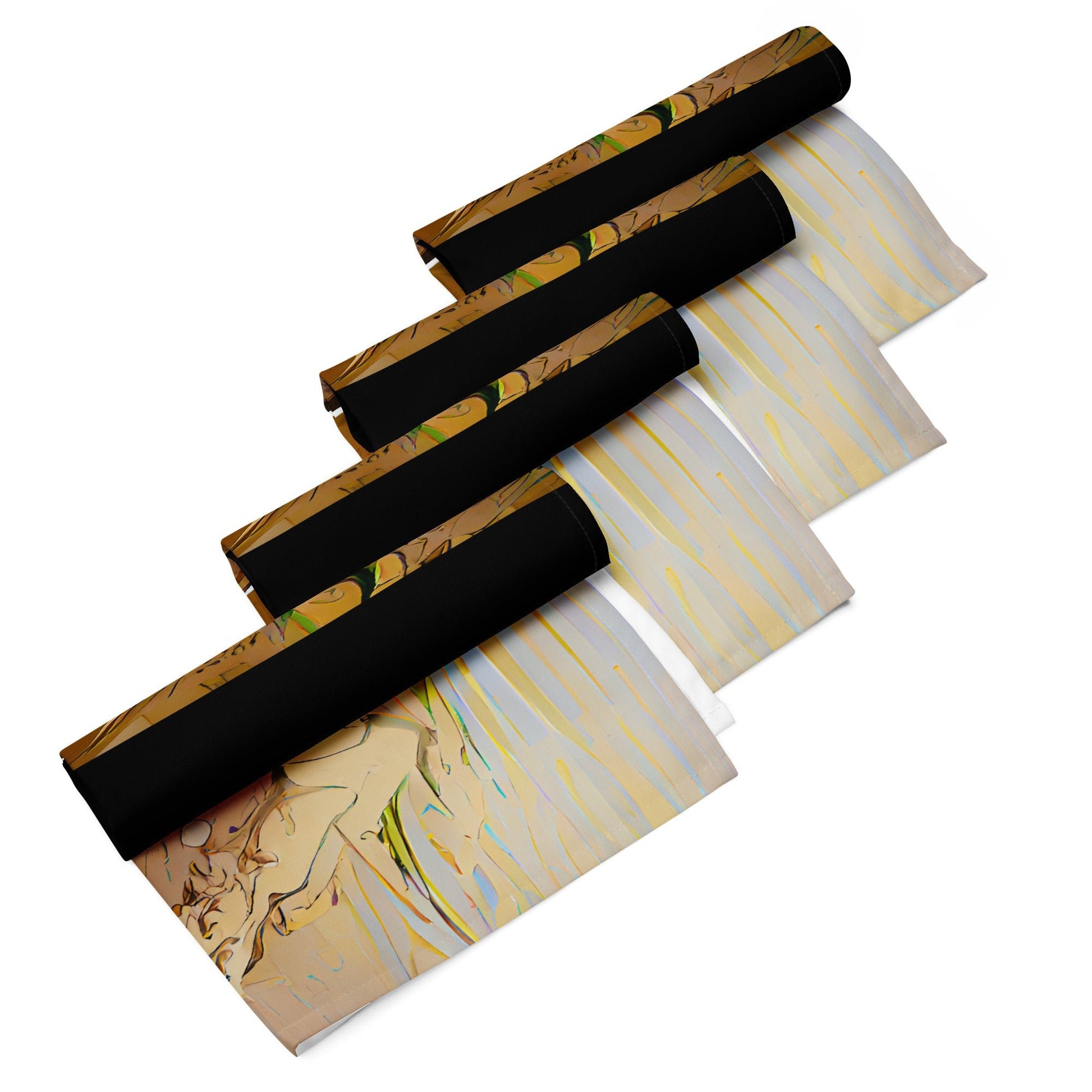 Half Black Half Gāolàng - Cloth Napkin Set - iSAW Company