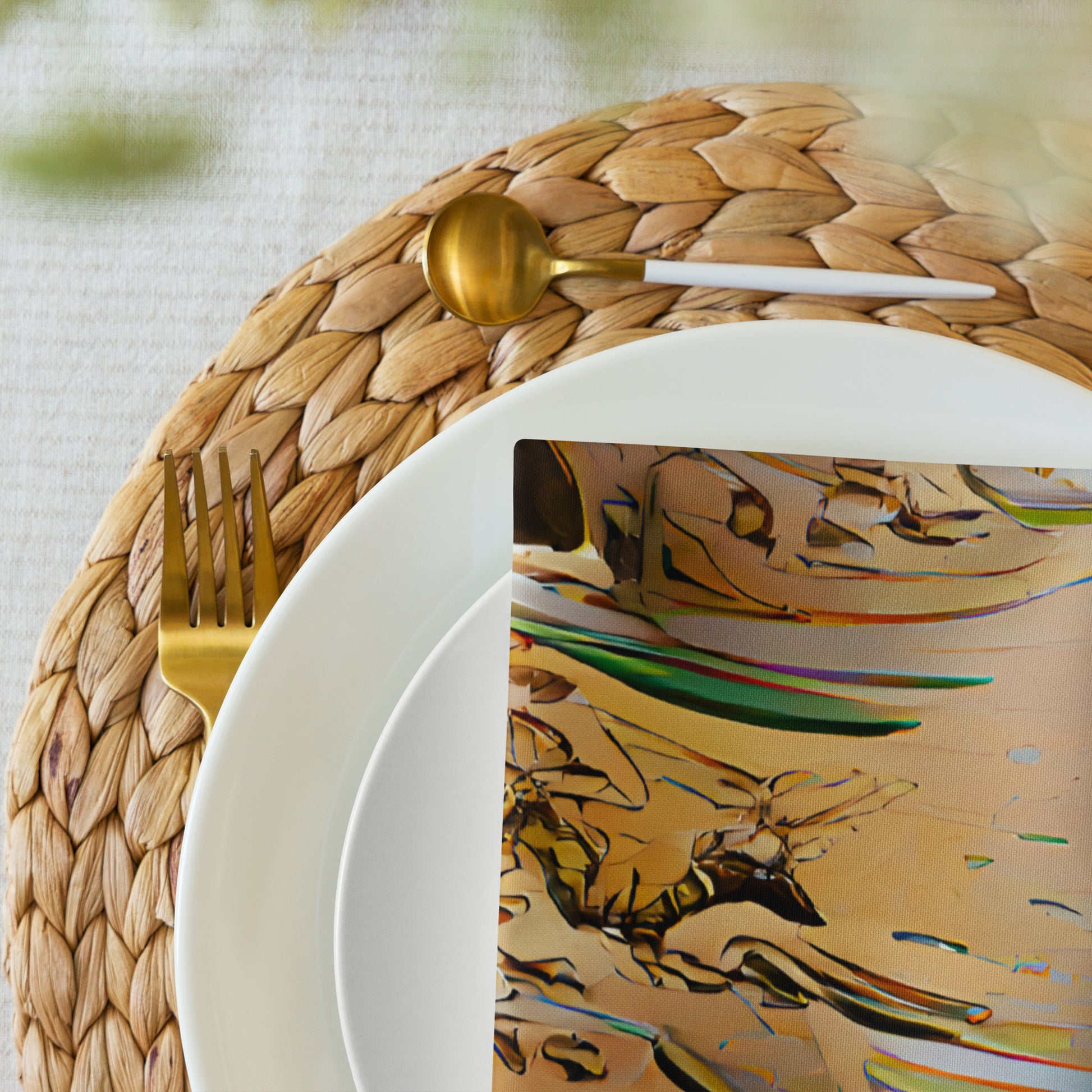 Half Black Half Gāolàng - Cloth Napkin Set - iSAW Company