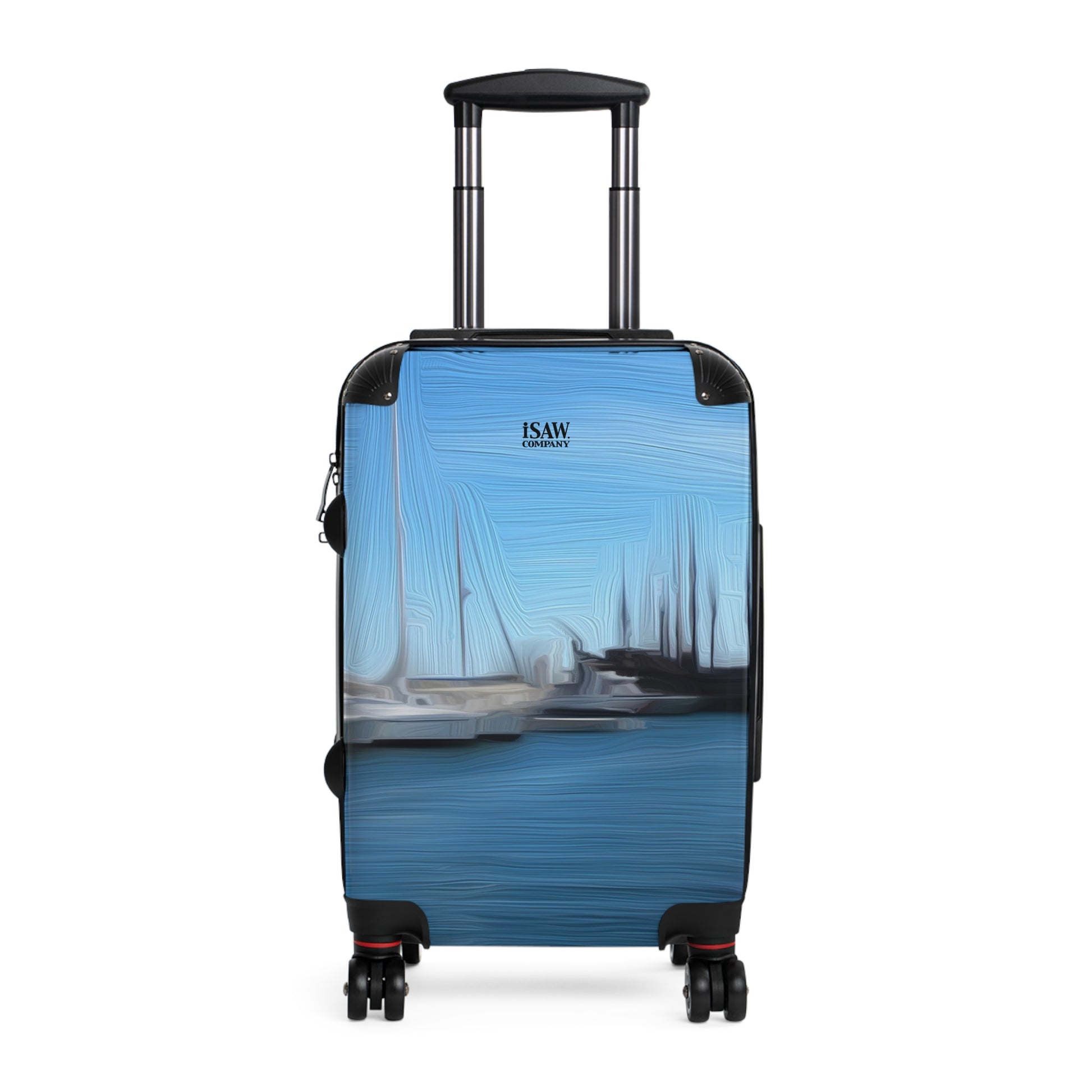 The Sleeping Yachts (at Morning) - Hard - Shell Suitcase - iSAW Company