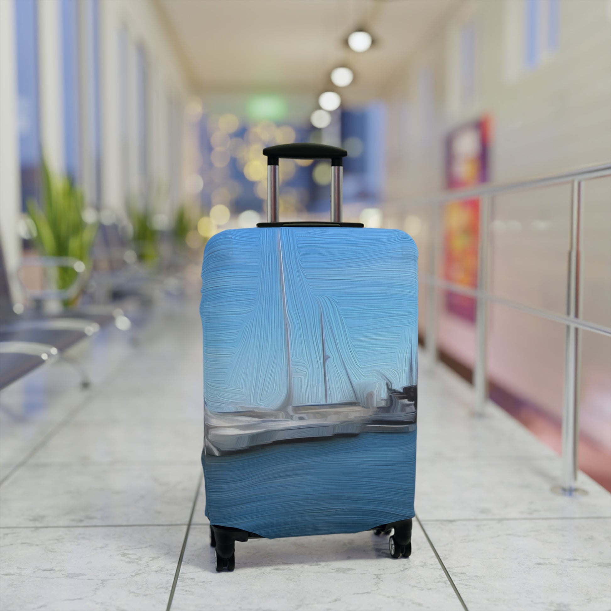 The Sleeping Yachts (at Morning) – Protective Suitcase Cover - iSAW Company