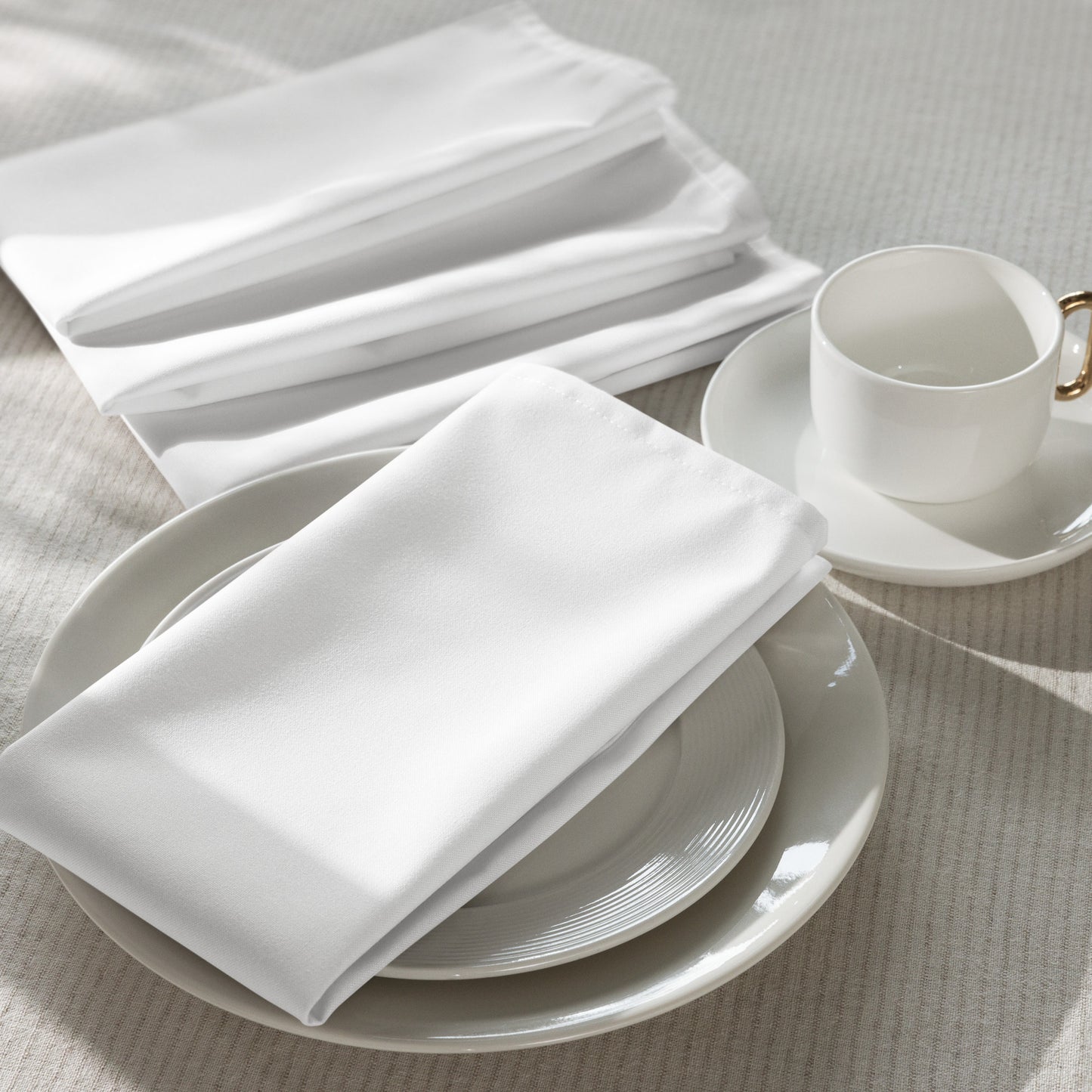 iSAW White Cloth Napkin Set - iSAW Company