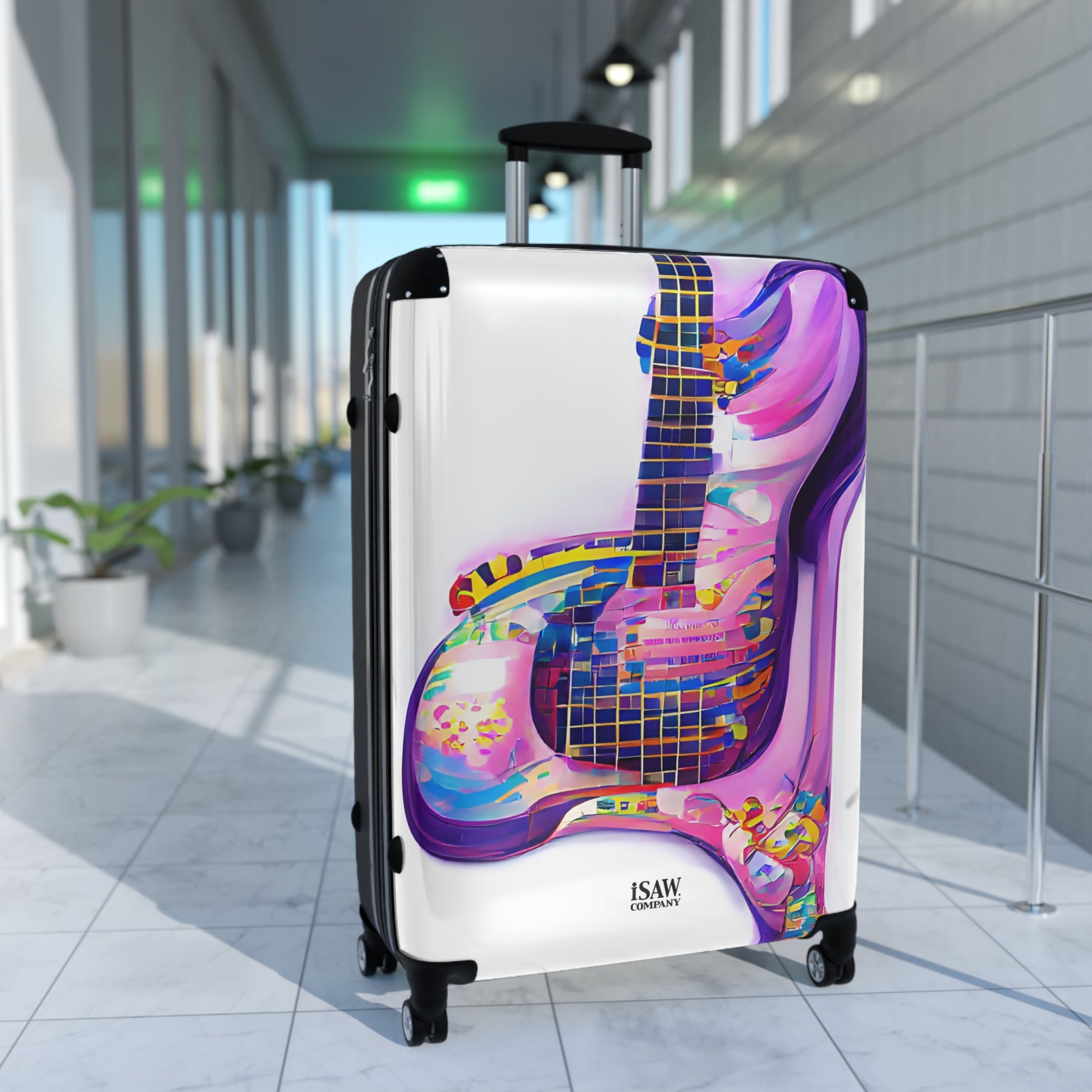 Hippie Guitar - Hard - Shell Suitcase - iSAW Company