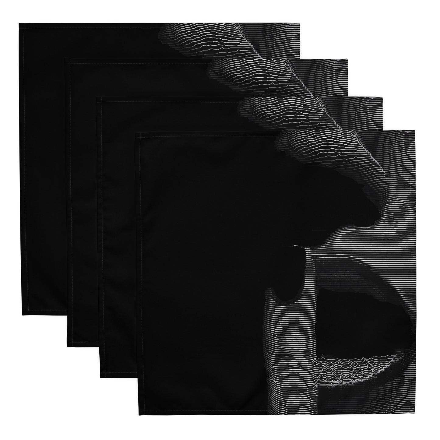 Shhh! - Cloth Napkin Set - iSAW Company