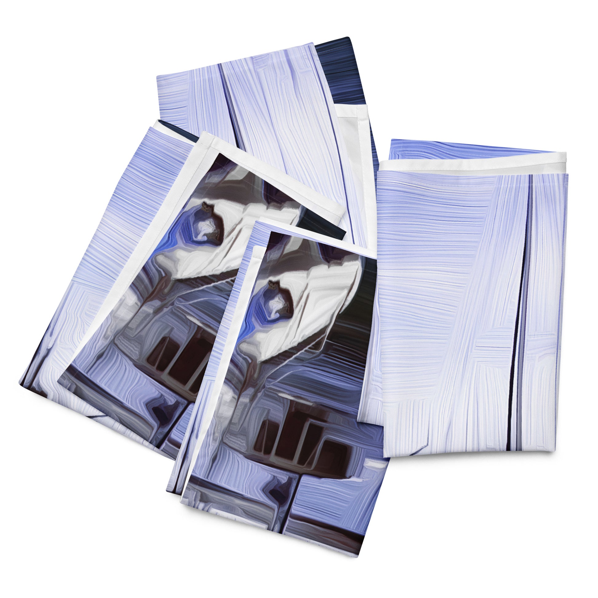 The Sleeping Yachts (at Afternoon) - Cloth Napkin Set - iSAW Company