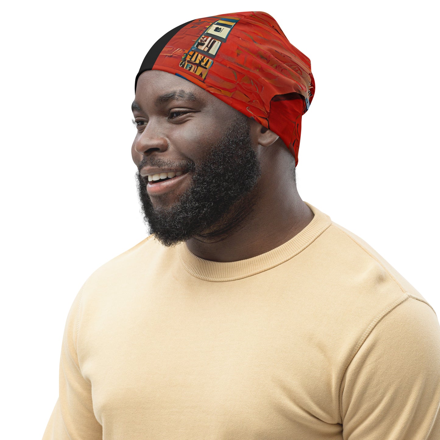 Half Black Half Hónghǎi - Beanie - iSAW Company