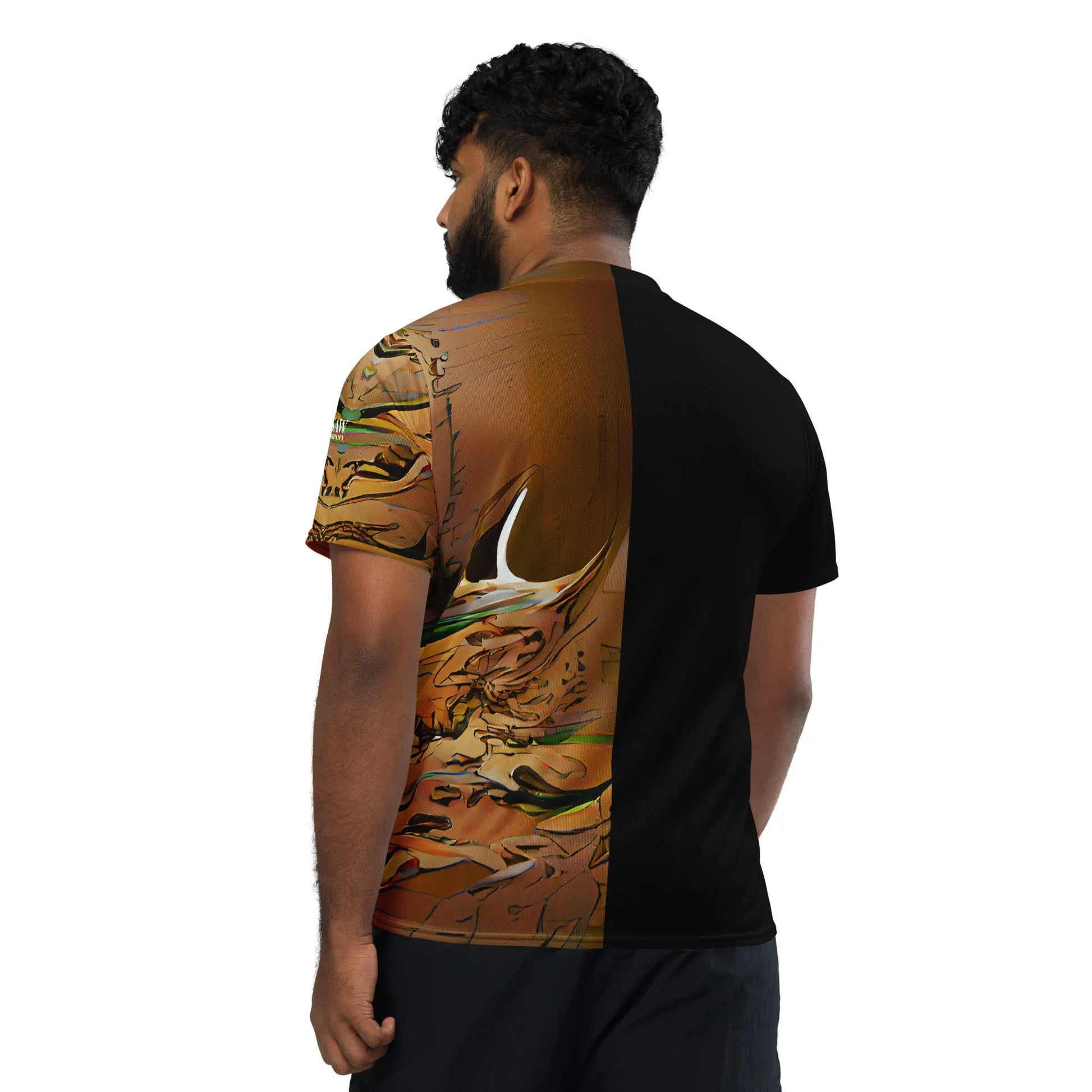 Half Black Half Gāolàng - Unisex Sports Jersey - iSAW Company