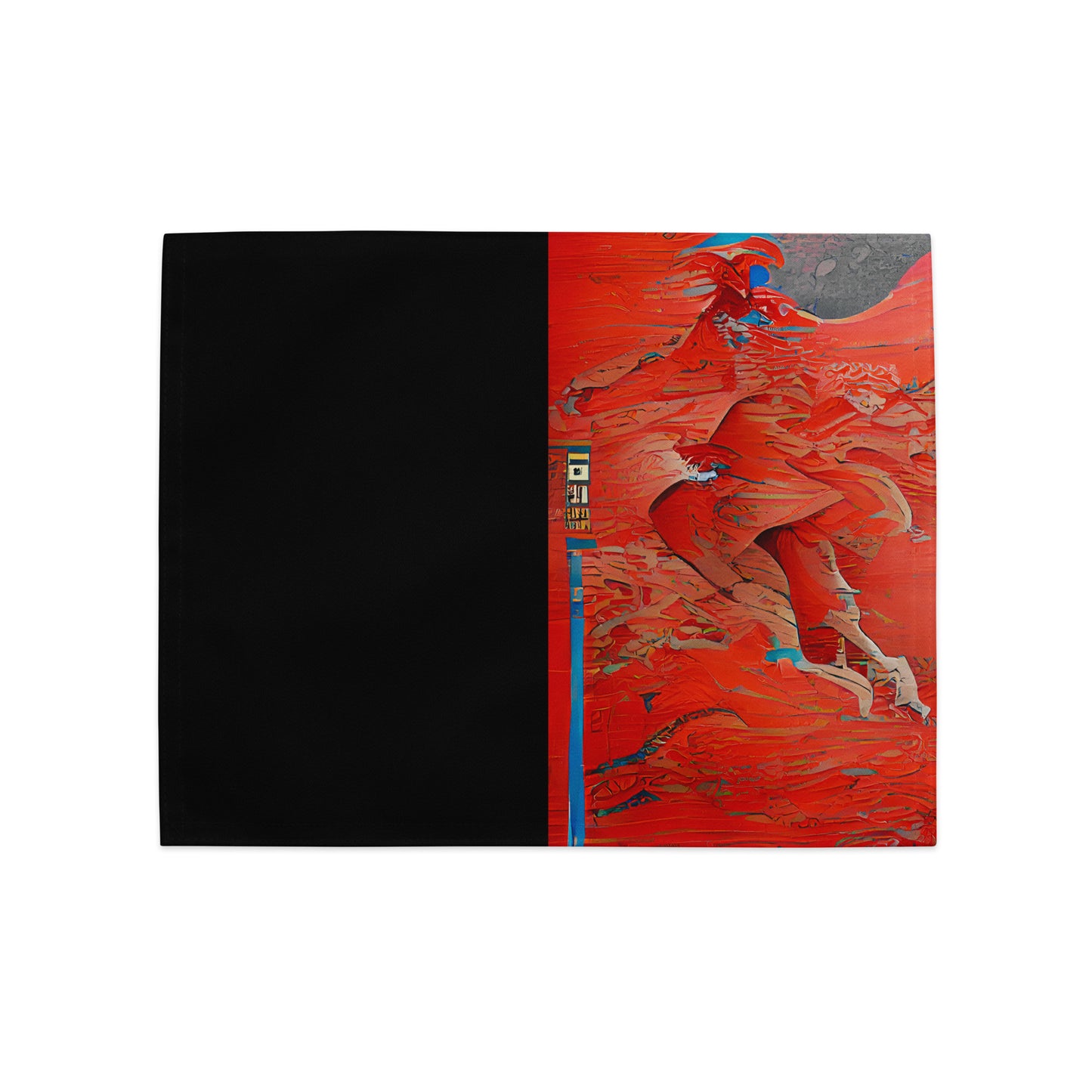 Half Black Half Hónghǎi - Placemat Set - iSAW Company