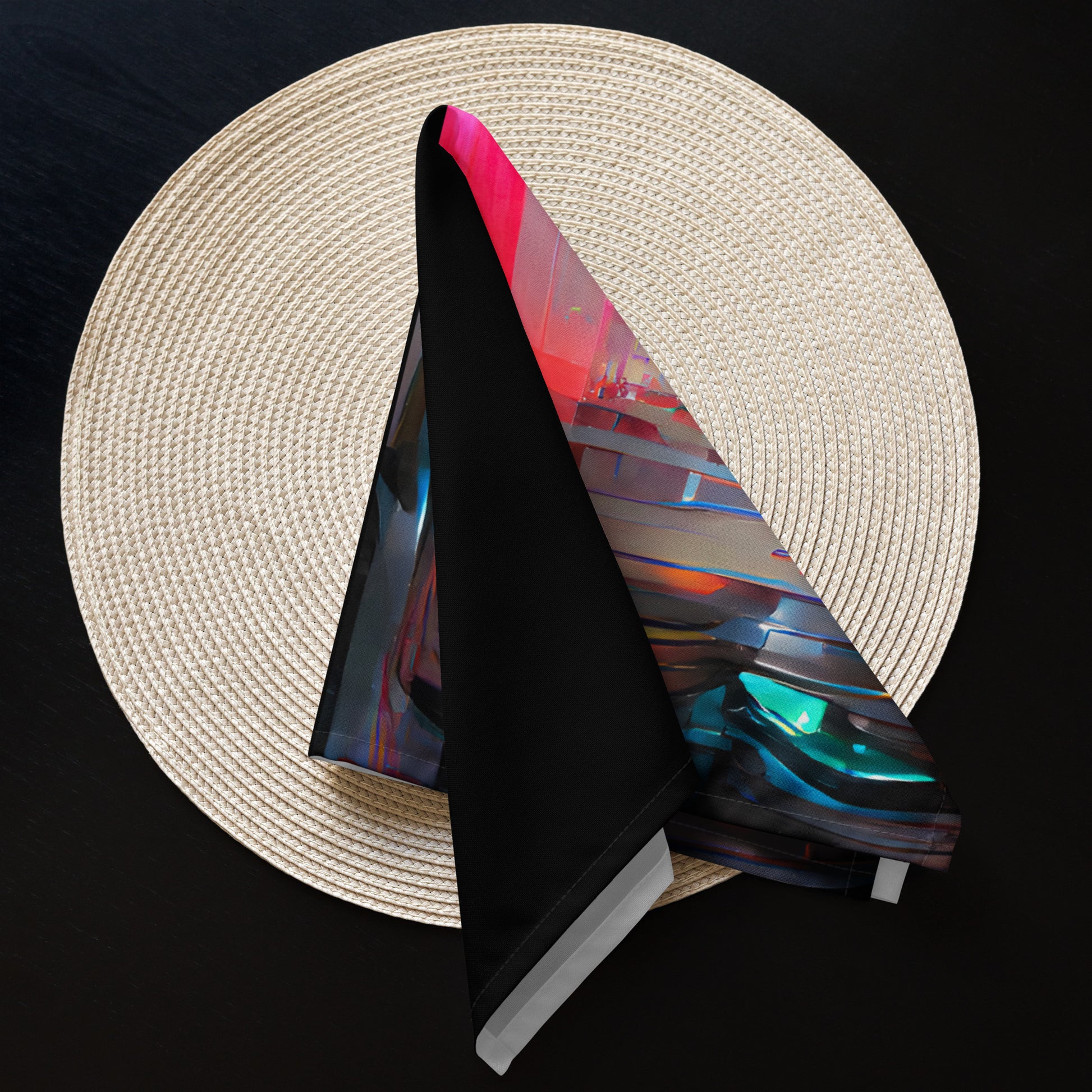 Half Black Half Báijiǔ - Cloth Napkin Set - iSAW Company