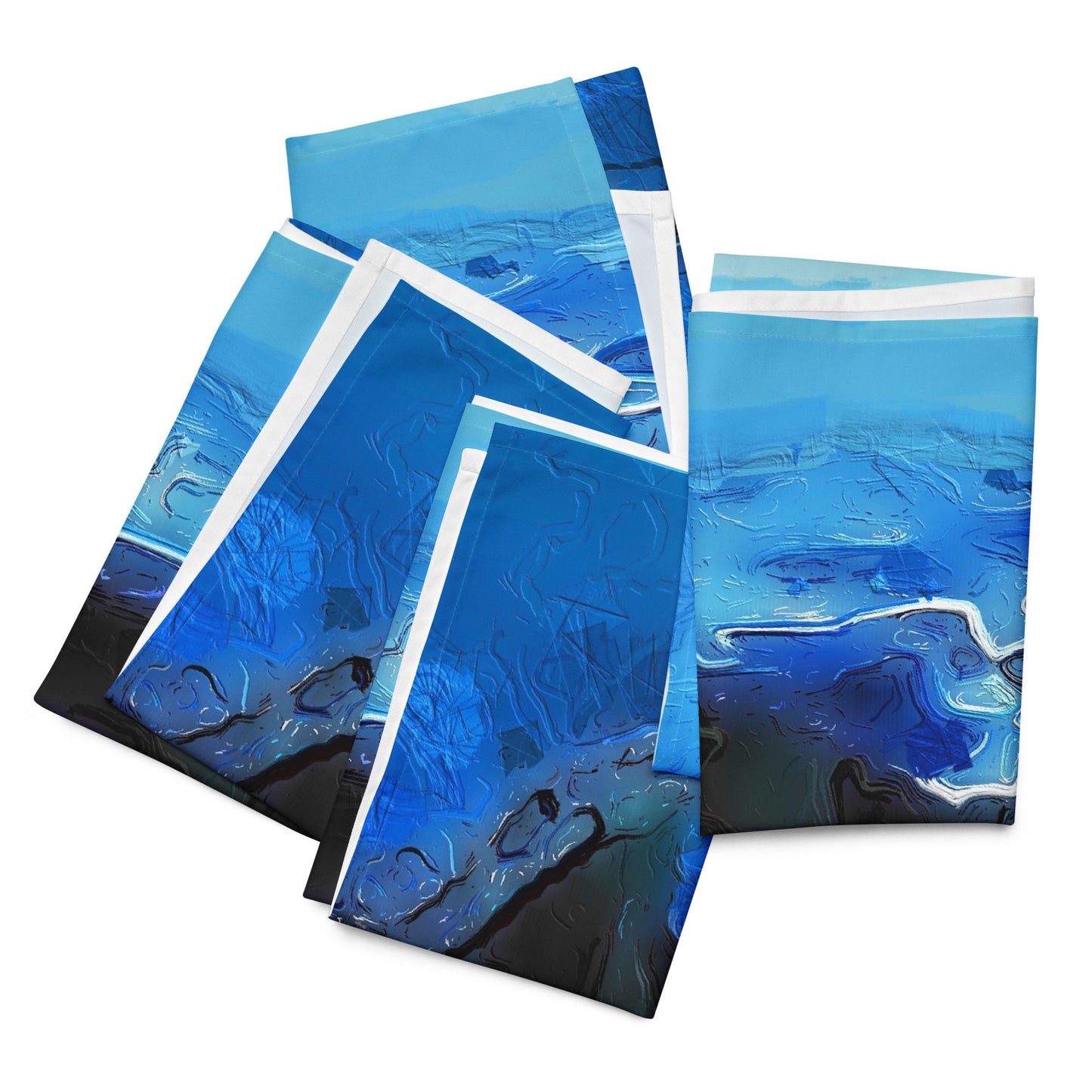 A Drop In The Ocean - Cloth Napkin Set - iSAW Company