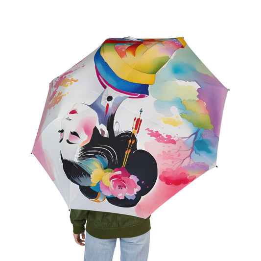Geisha Girl - Windproof Umbrella - iSAW Company