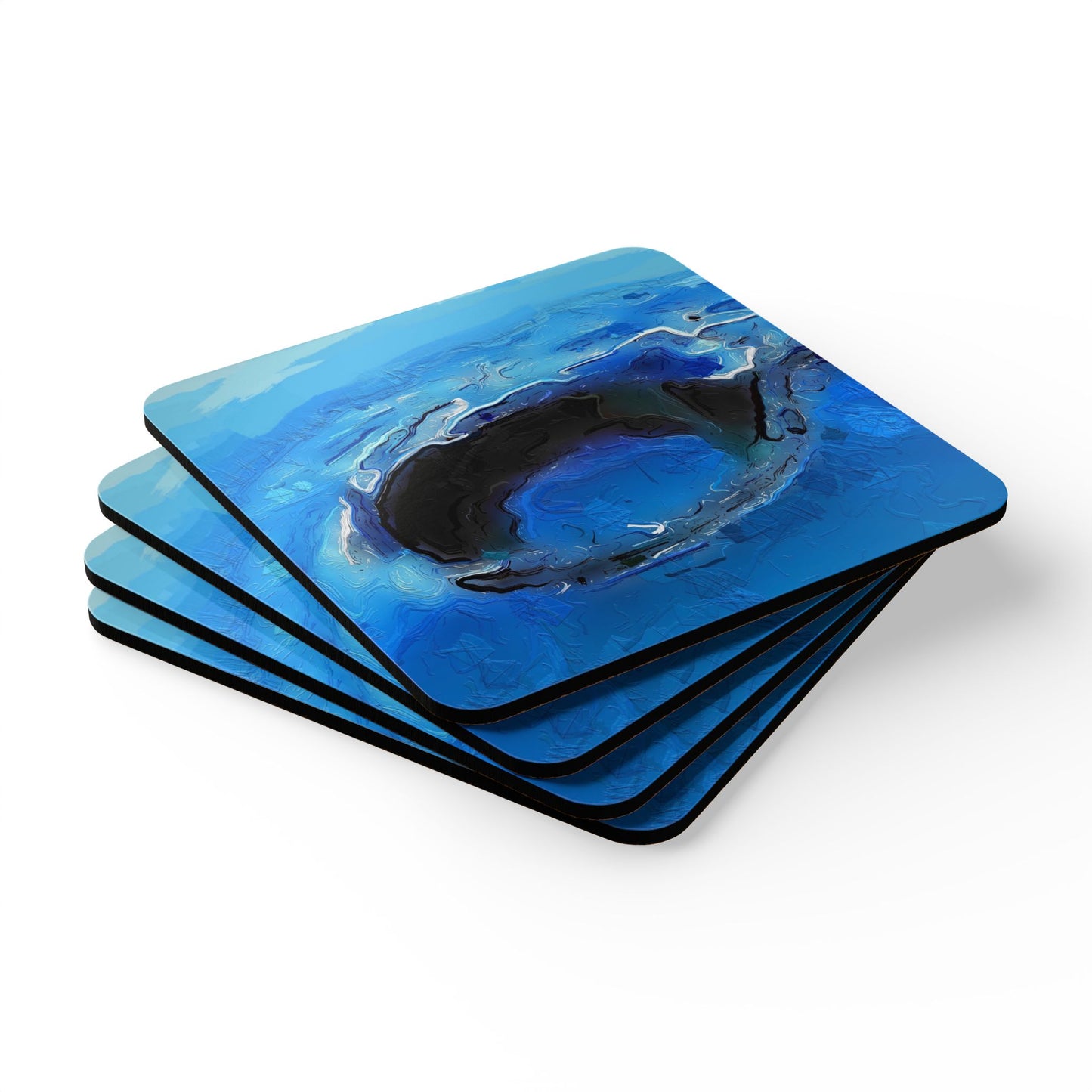 A Drop In The Ocean - Cork Back Coaster Set - iSAW Company
