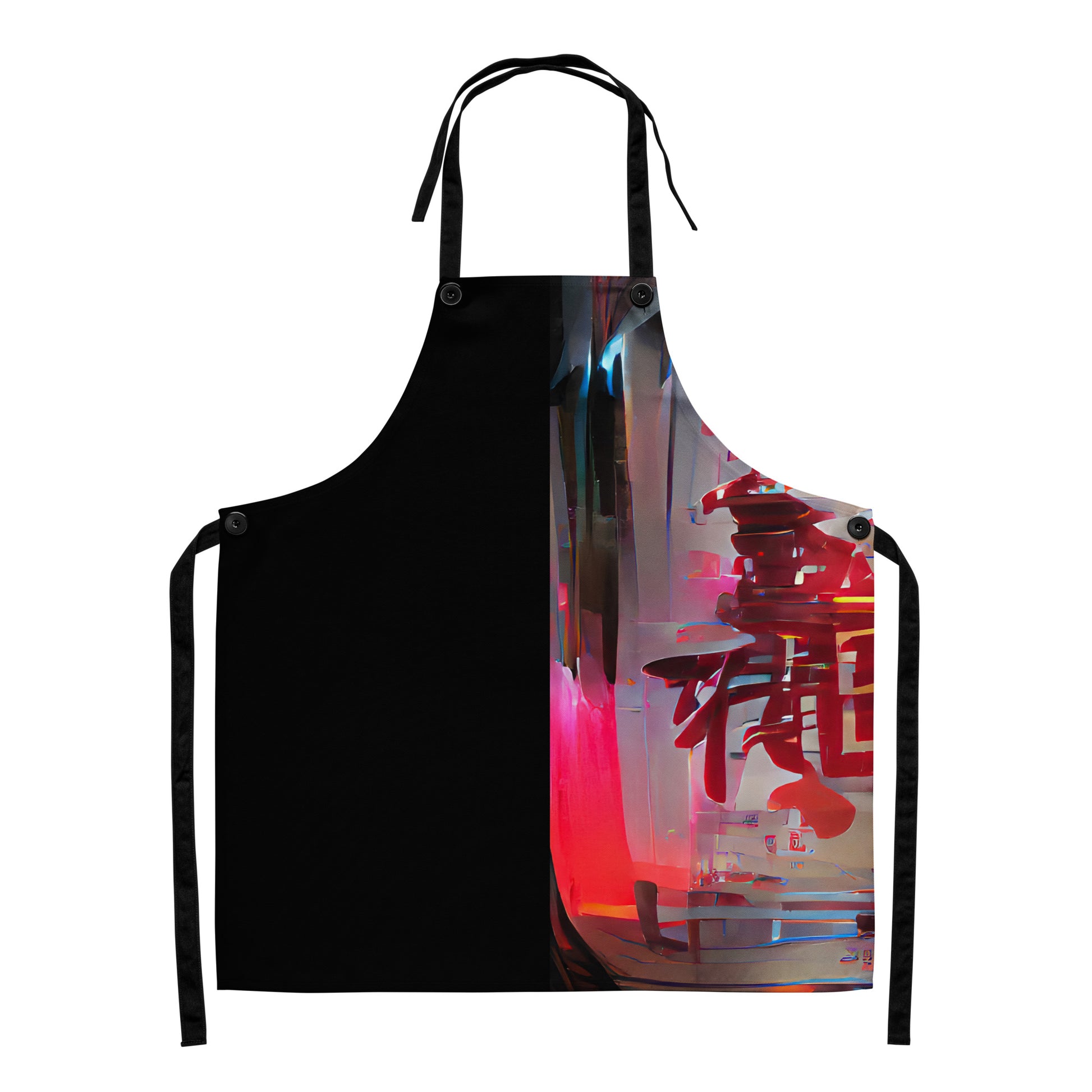Half Black Half Báijiǔ - Apron - iSAW Company