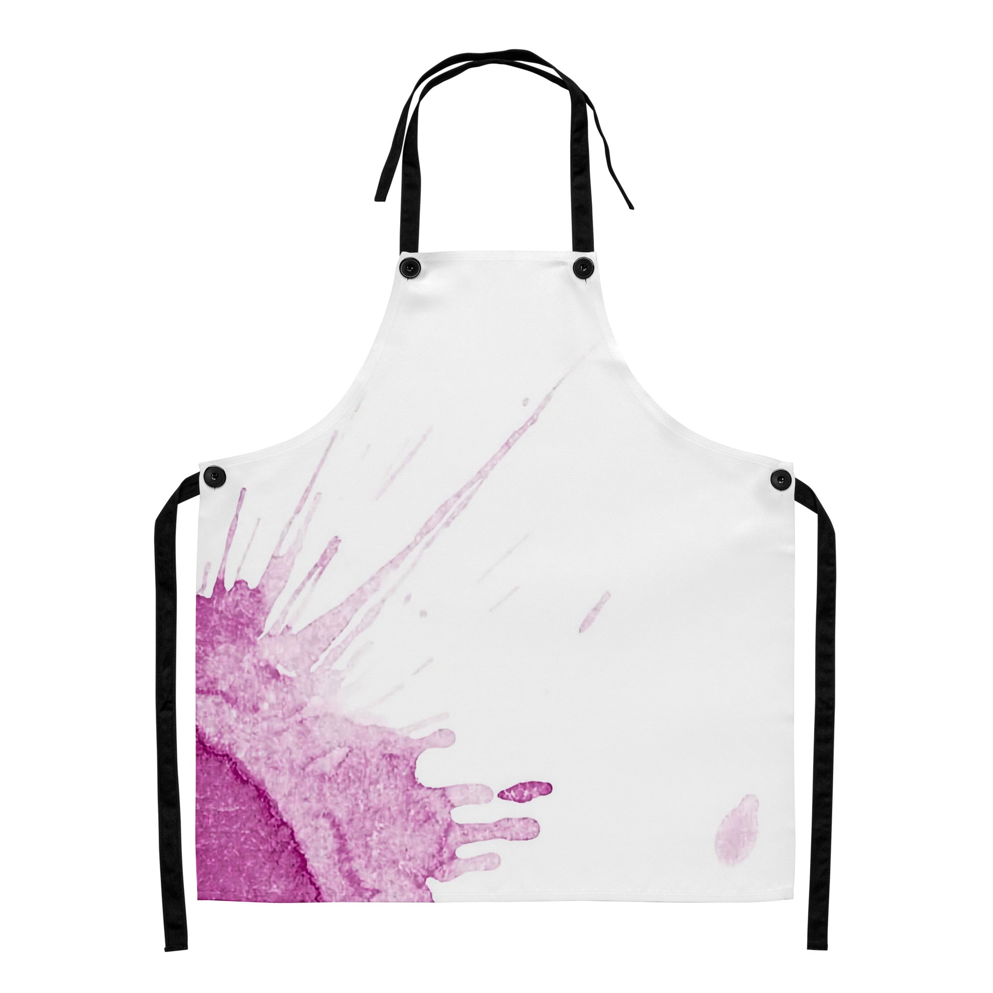 Watercolour Pink Splash - Apron - iSAW Company