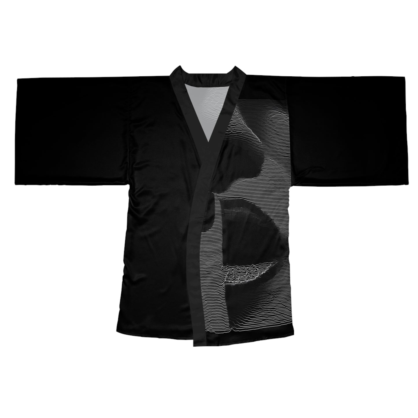 Shhh! - Womens Long Sleeve Kimono Robe - iSAW Company