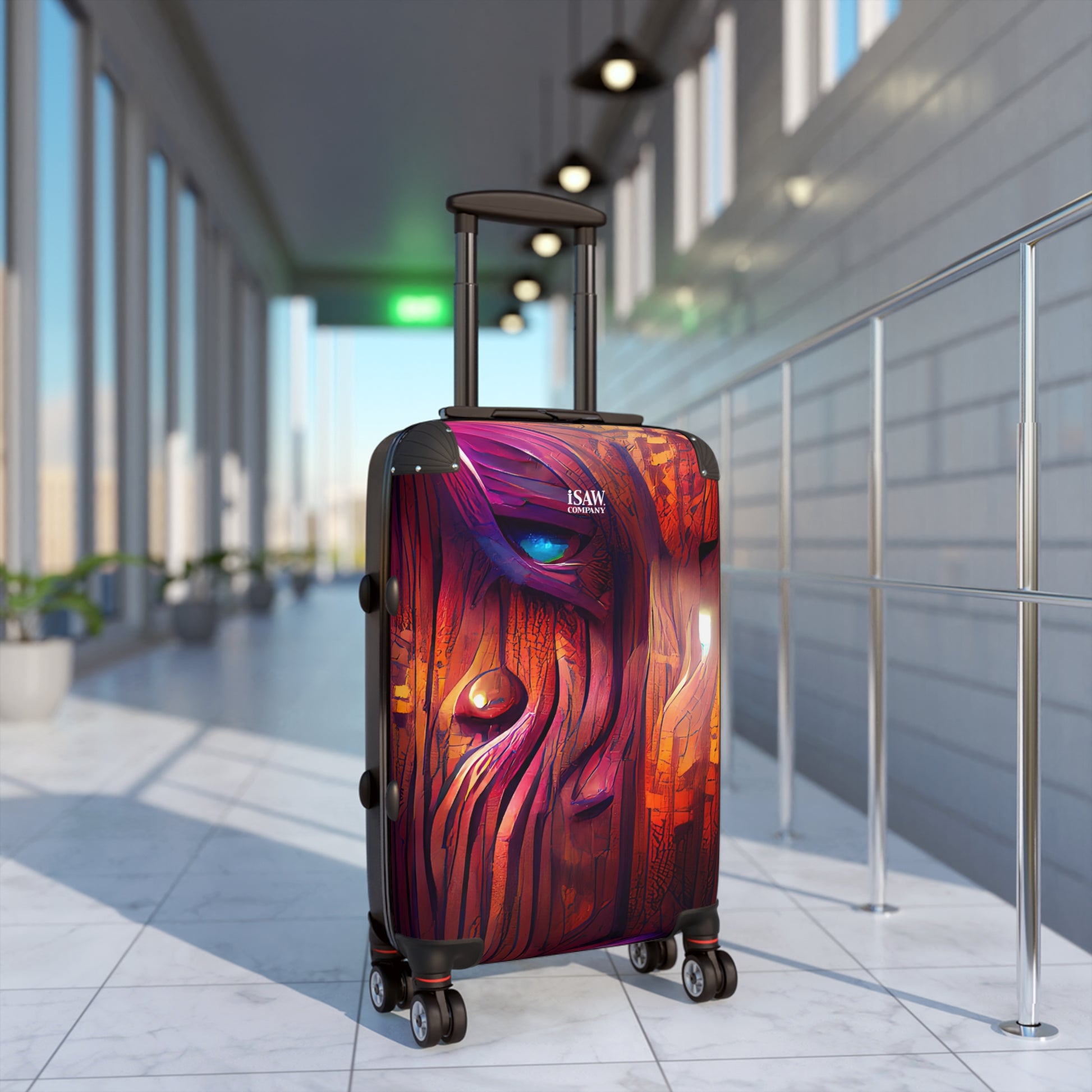 Hardwood - Hard - Shell Suitcase - iSAW Company