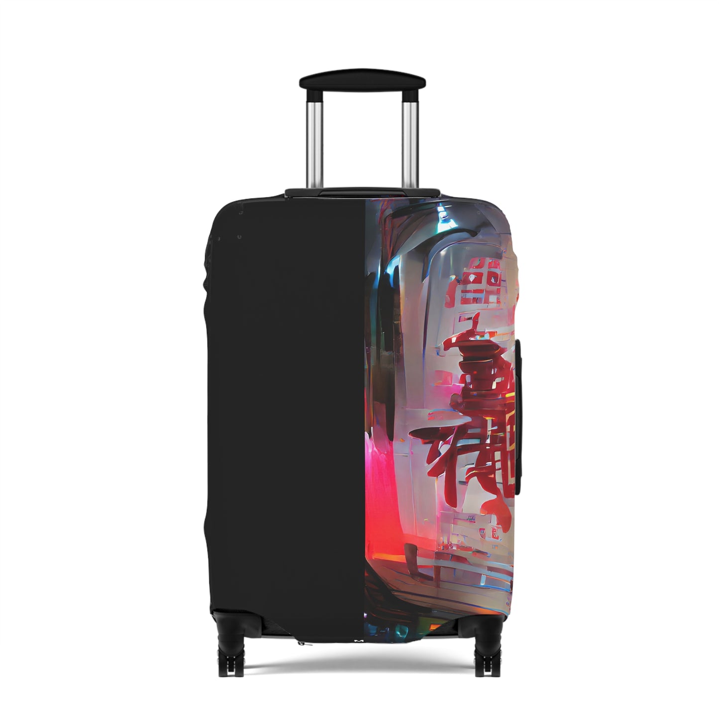 Half Black Half Báijiǔ – Protective Suitcase Cover - iSAW Company