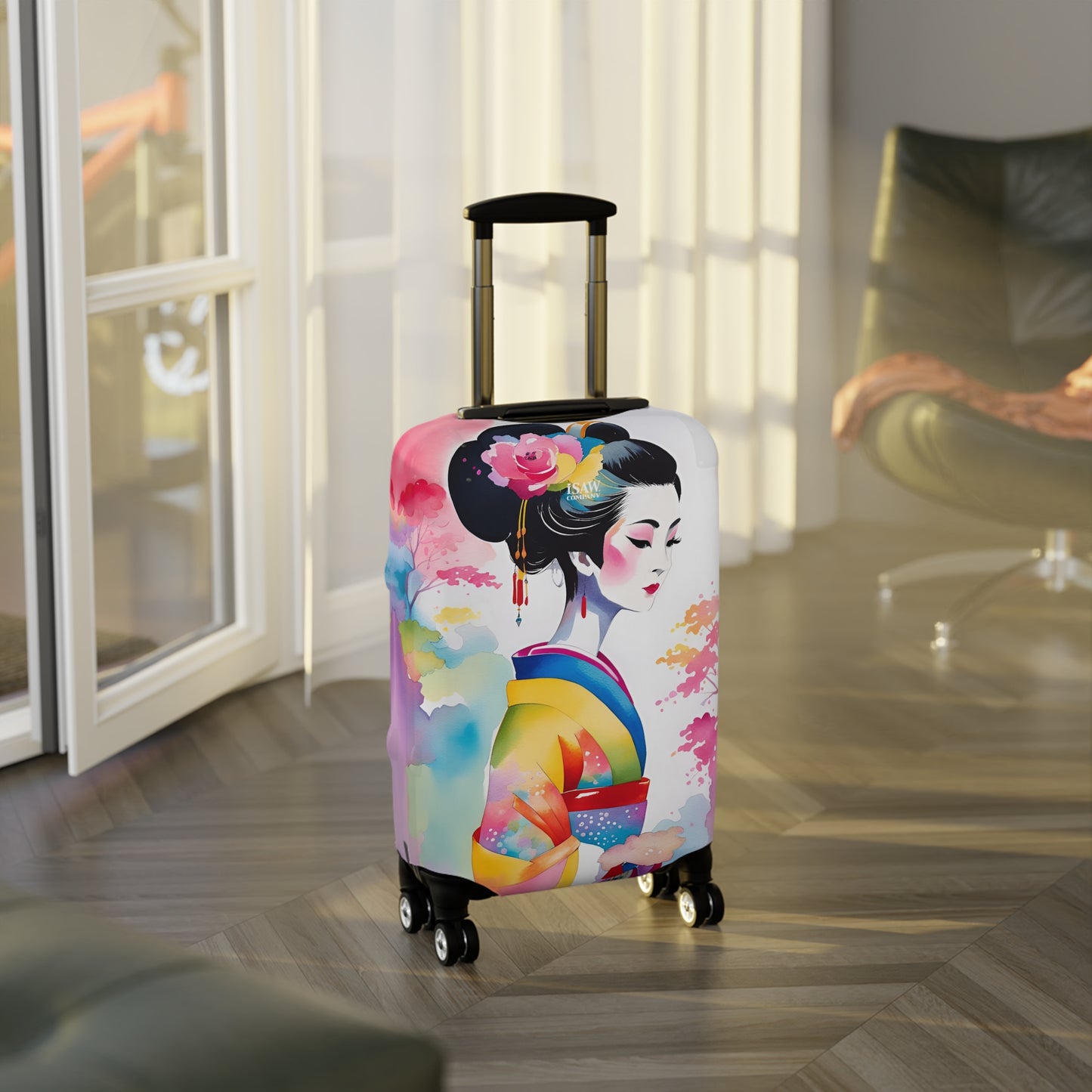 Geisha Girl – Protective Suitcase Cover - iSAW Company