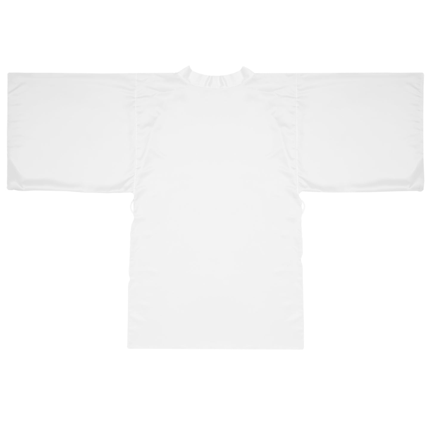 iSAW Womens White Long Sleeve Kimono Robe - iSAW Company