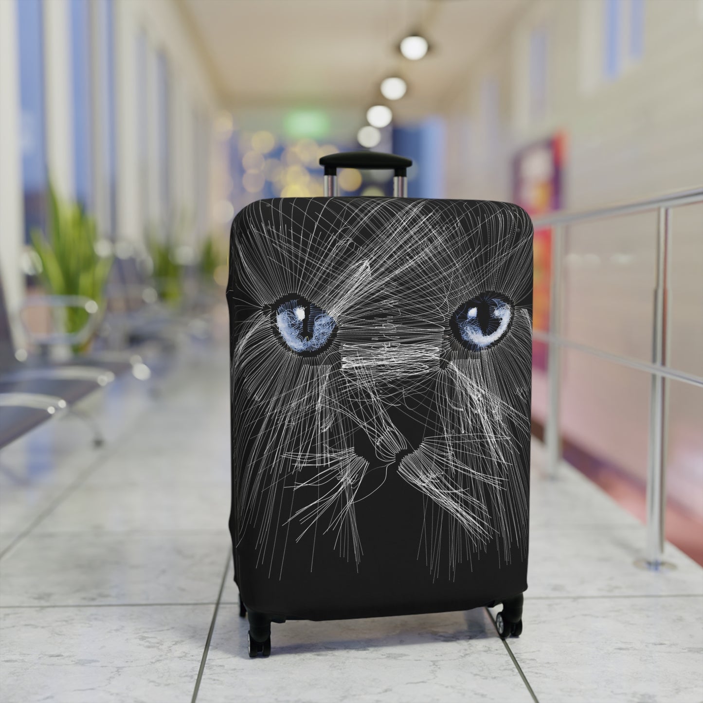 Mister Whiskers - Protective Suitcase Cover - iSAW Company