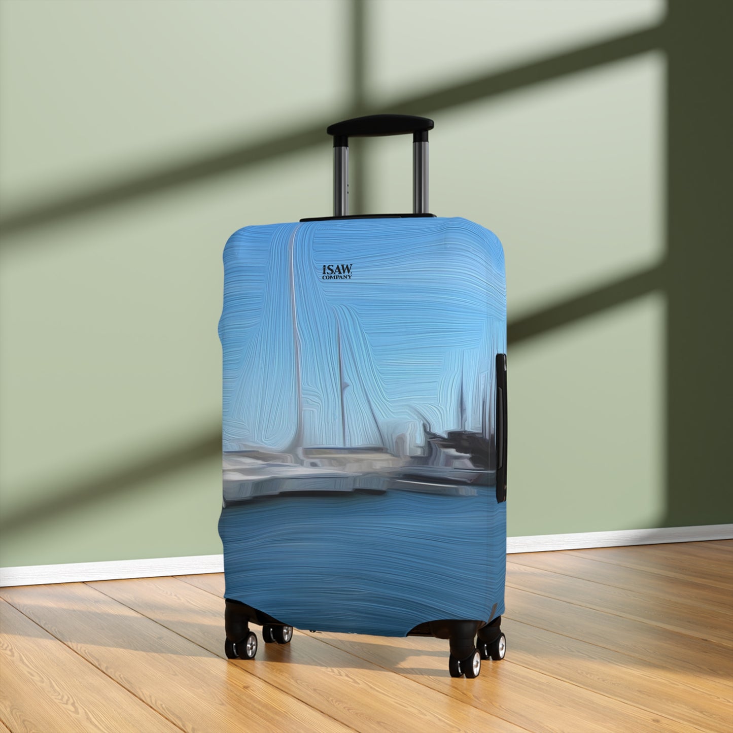 The Sleeping Yachts (at Morning) – Protective Suitcase Cover - iSAW Company